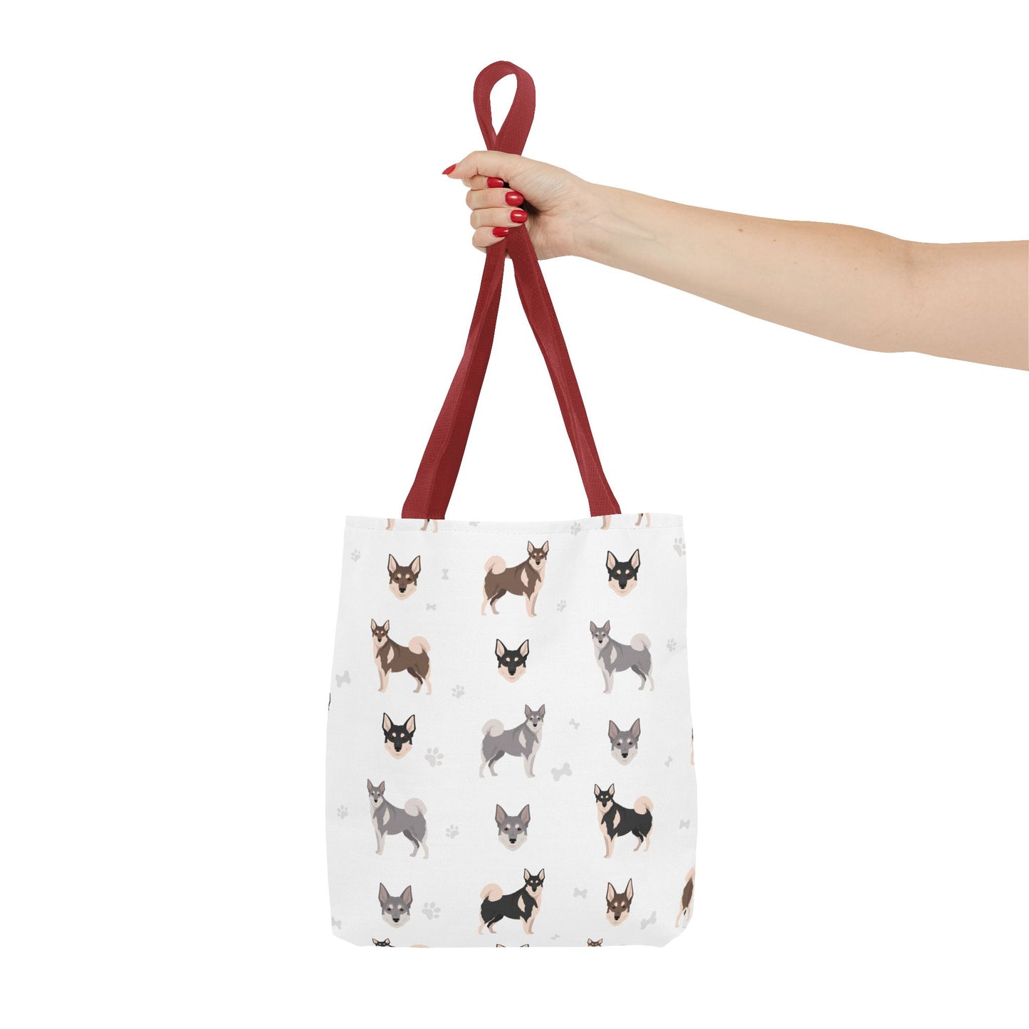 Swedish Elkhound Dog Tote Bag, Pyrenees Dog Mom Gift
