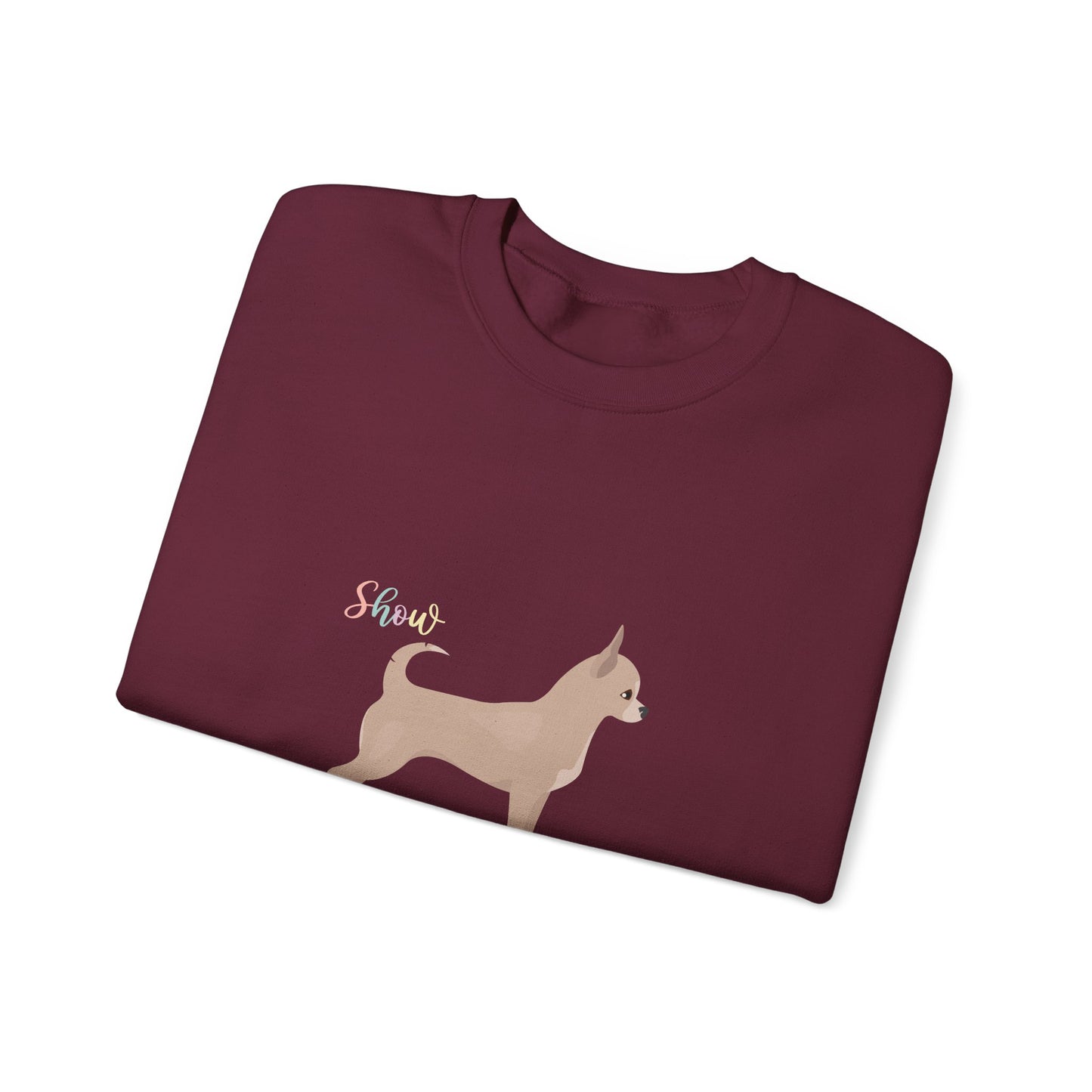 Chihuahua Dog Unisex Heavy Blend Crewneck Sweatshirt