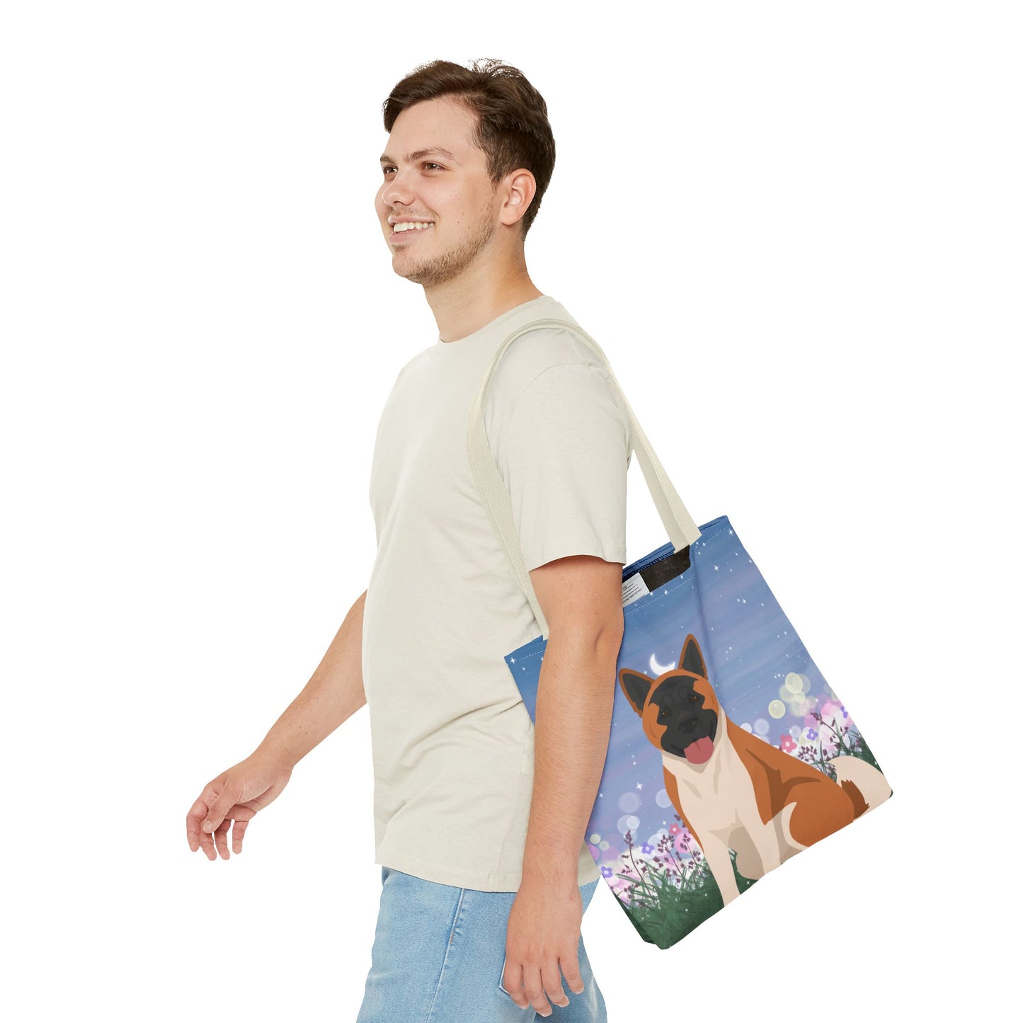 American Akita Dog Tote Bag 16x16