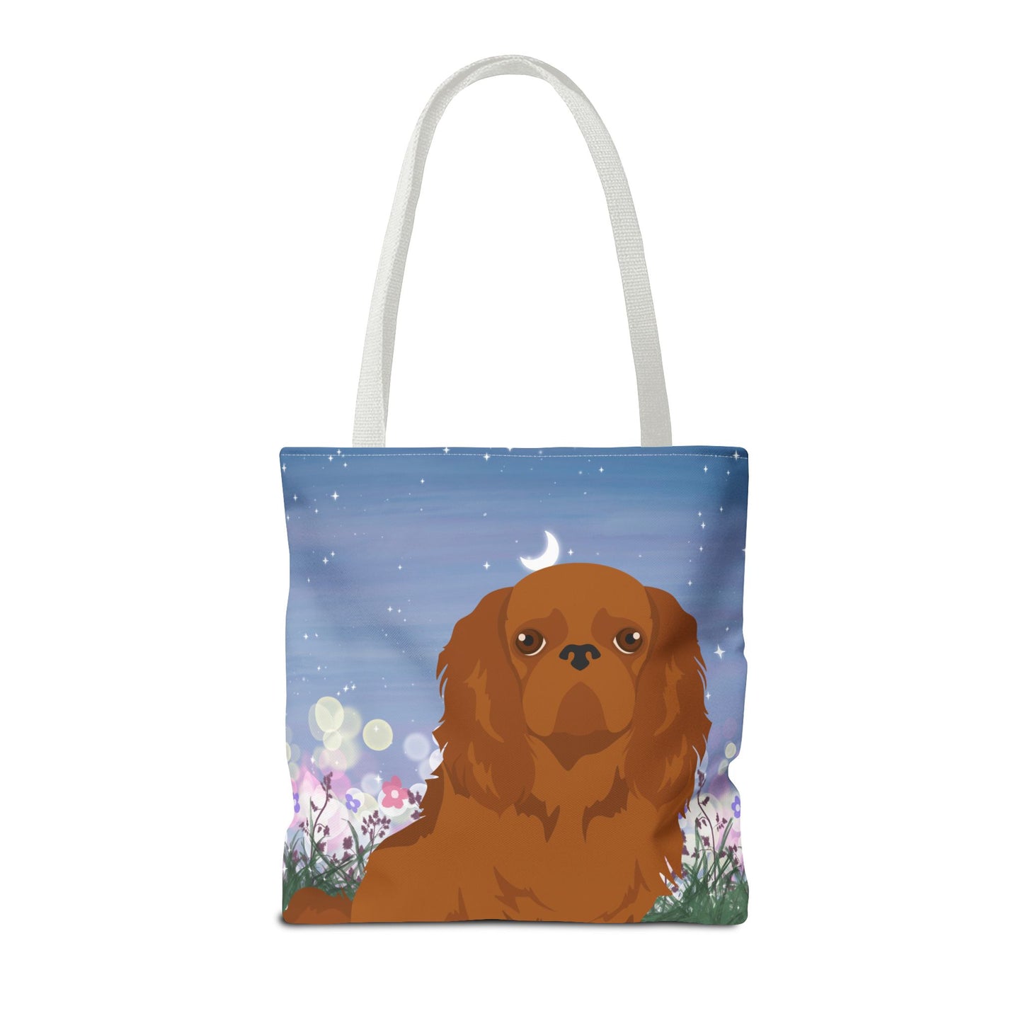 English Toy Spaniel Dog Tote Bag 16x16