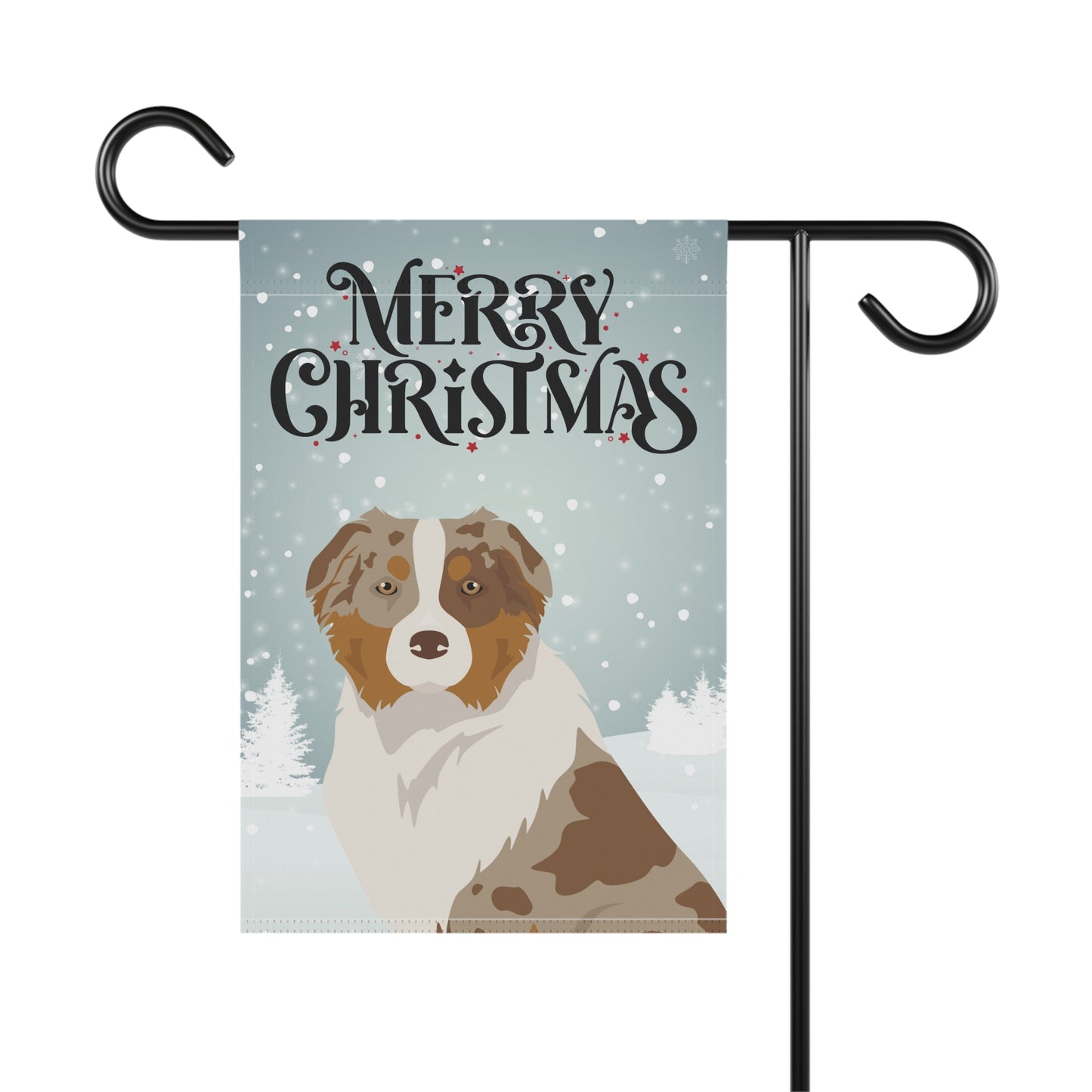 Australian Shepherd Dog Garden Flag
