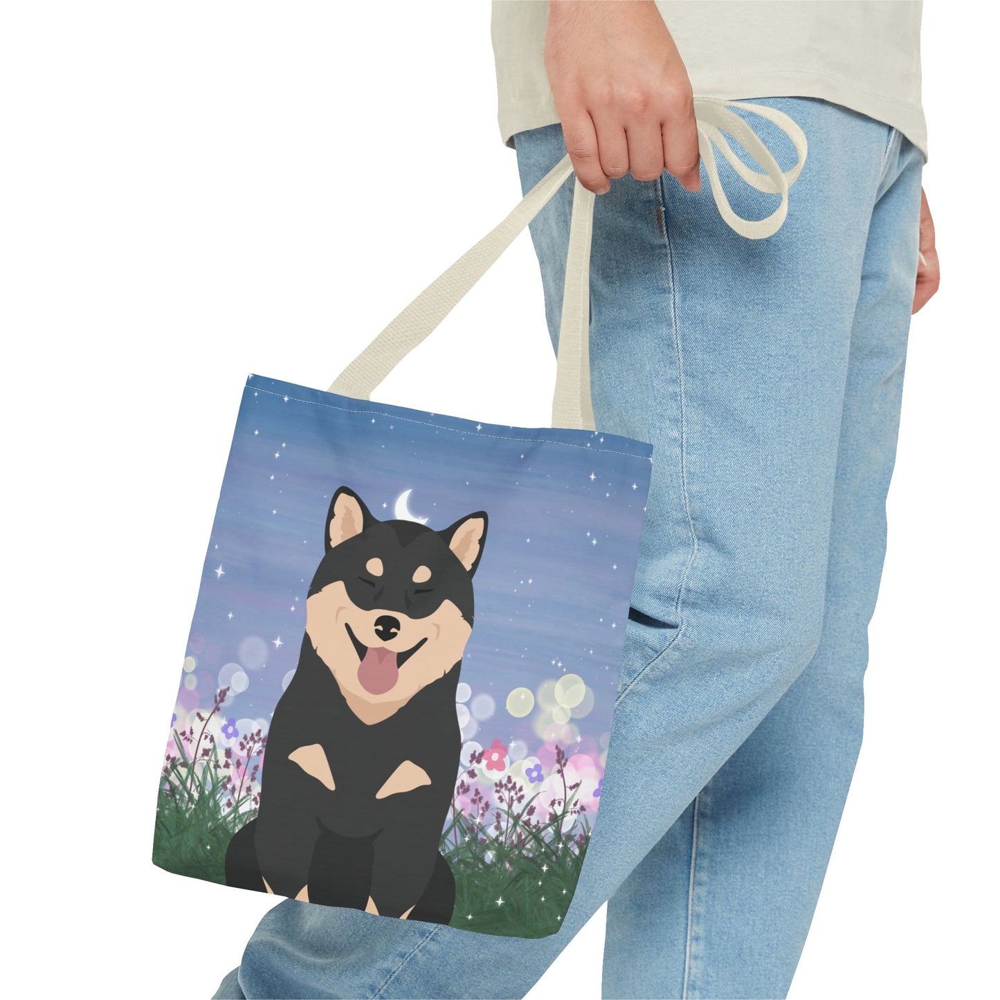 Shiba Inu Dog Tote Bag 13x13
