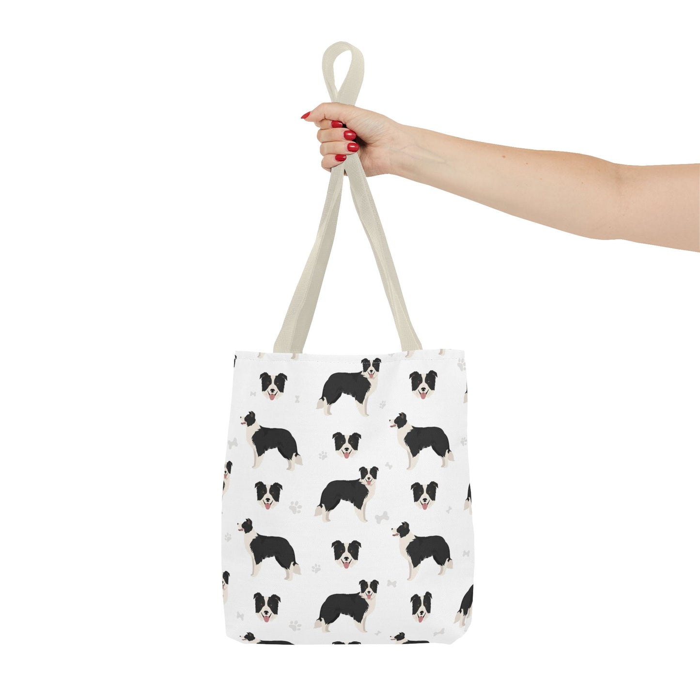Border Collie Dog Tote Bag, Border Collie Dog Mom Gift