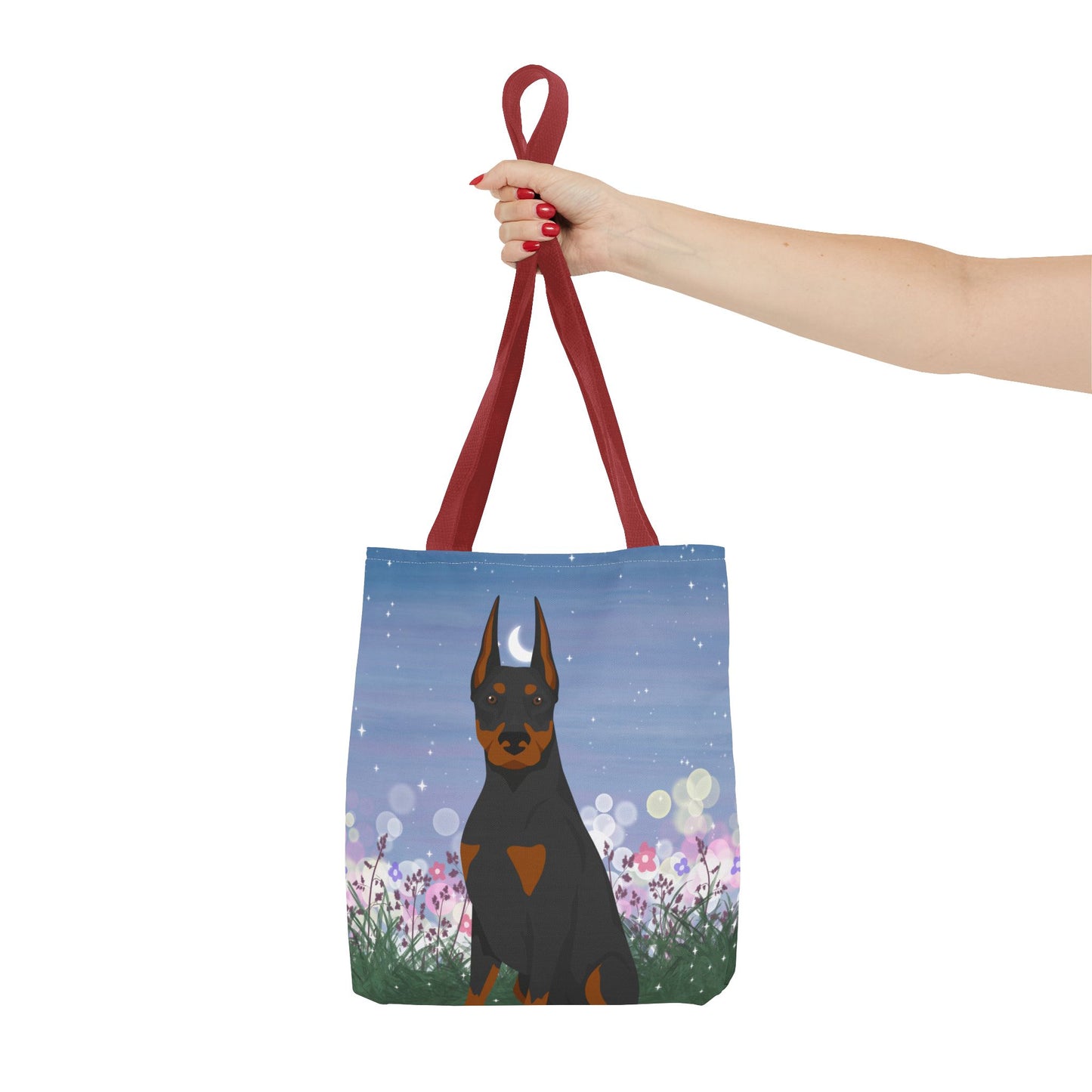 Dobermann Pinscher Dog Tote Bag 13x13