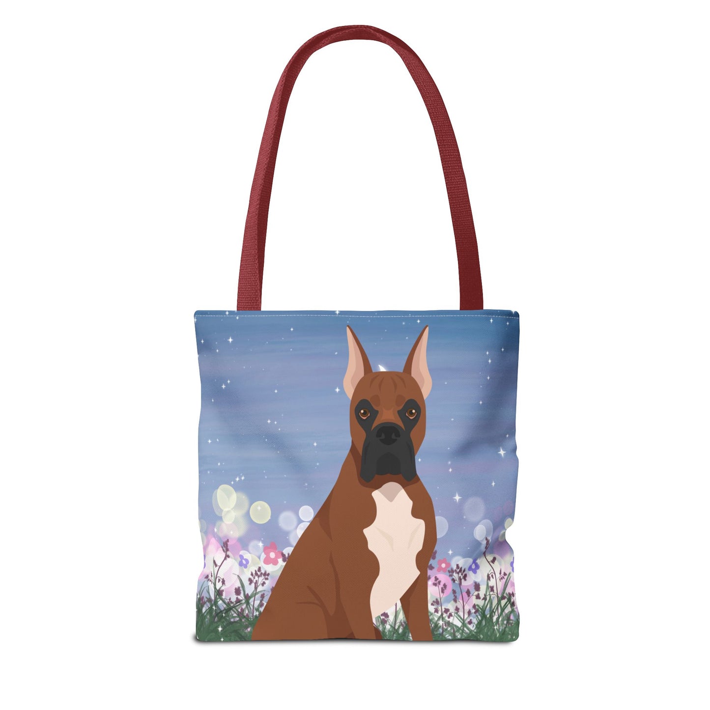 Boxer Dog Tote Bag 13x13