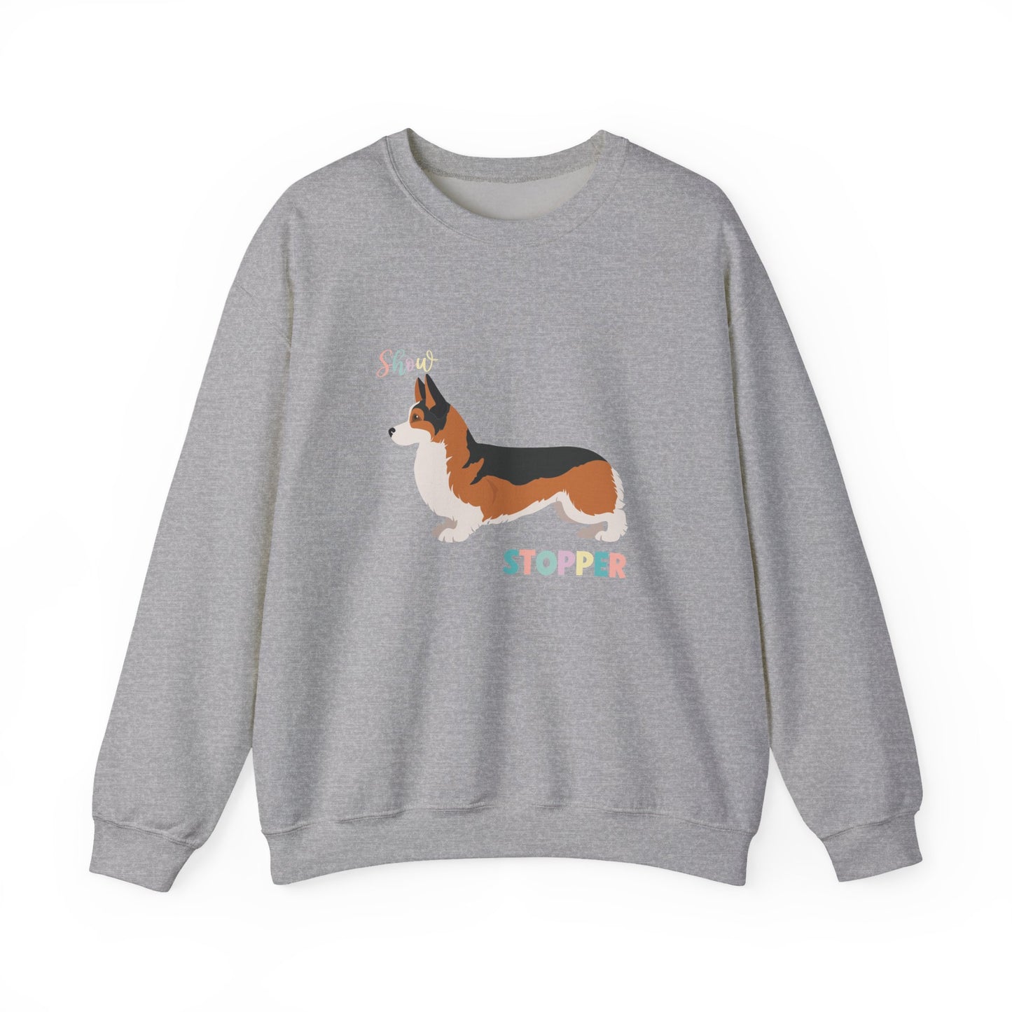 Pembroke Welsh Corgi Dog Unisex Heavy Blend Crewneck Sweatshirt