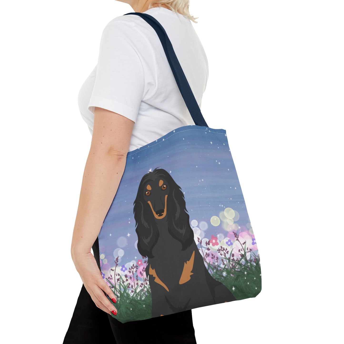 Afghan Hound Dog Tote Bag 16x16