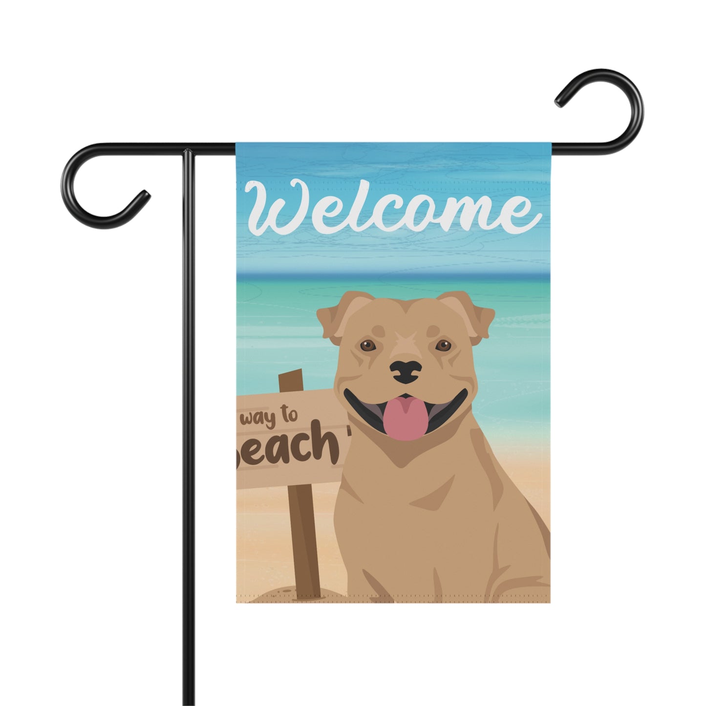 Staffordshire Bull Terrier Dog Garden Flag