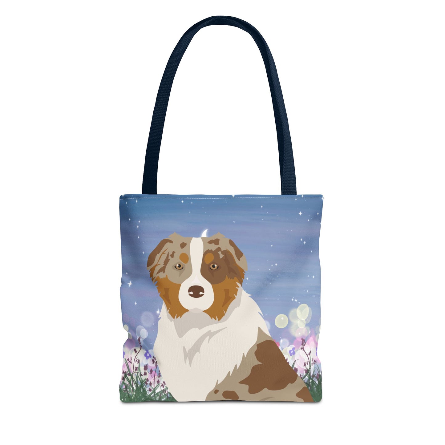 Australian Shepherd Dog Tote Bag 13x13