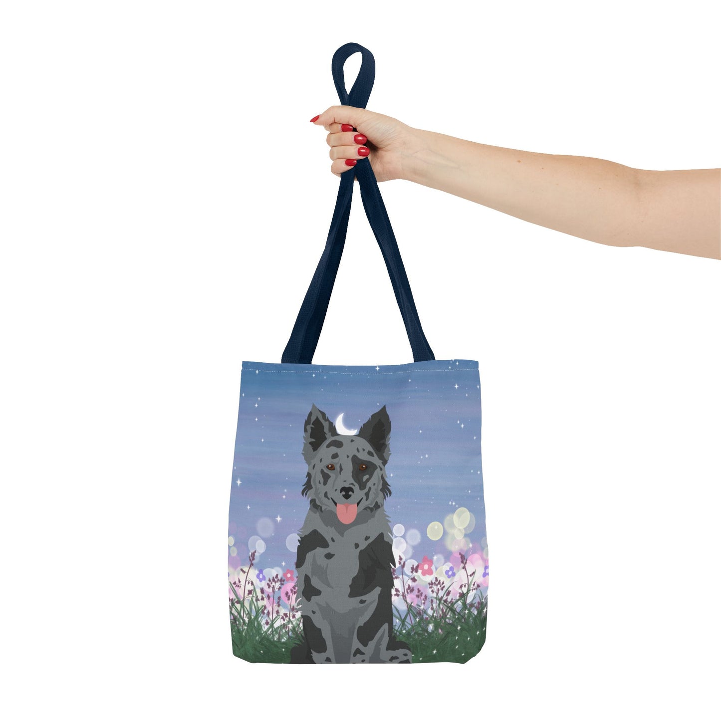 Mudi Dog Tote Bag 13x13