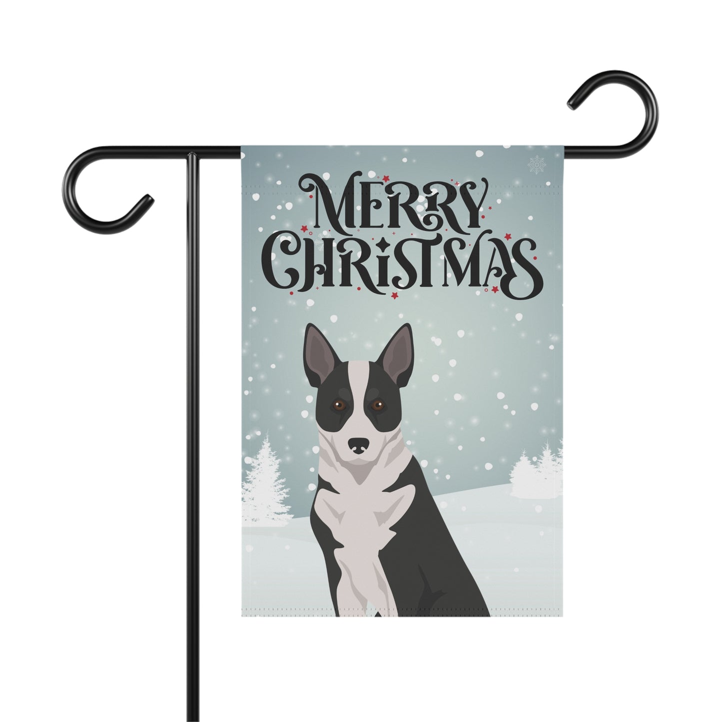 Canaan Dog Garden Flag