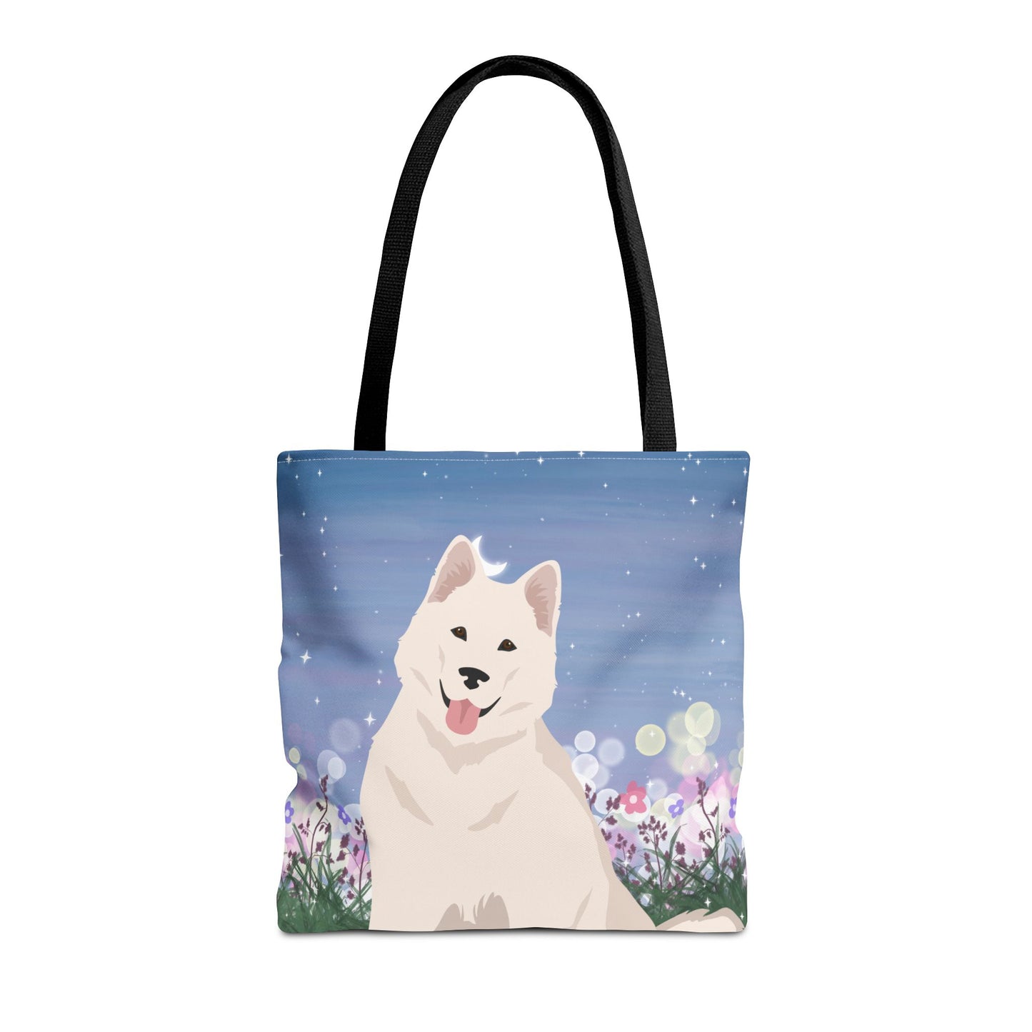 Alaskan Malamute Dog Tote Bag 16x16