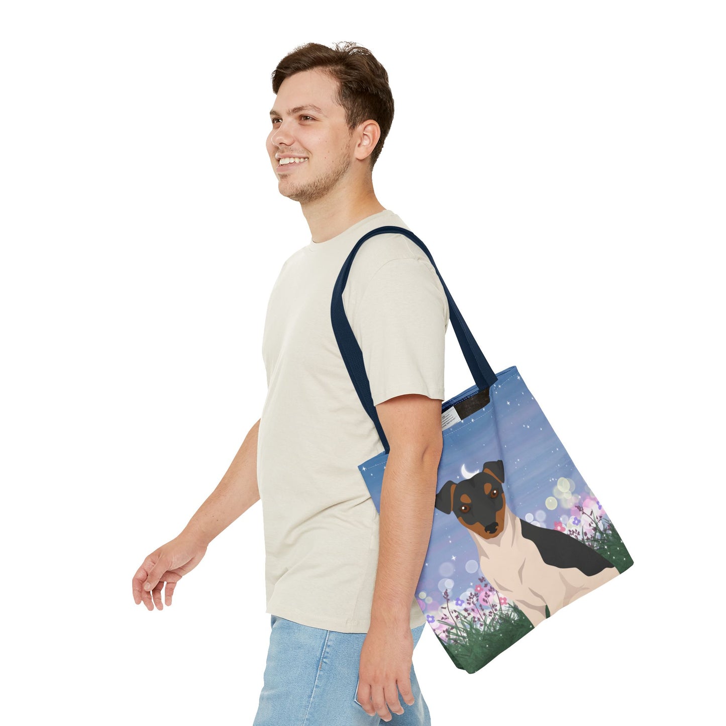 Brazilian Terrier Dog Tote Bag 16x16