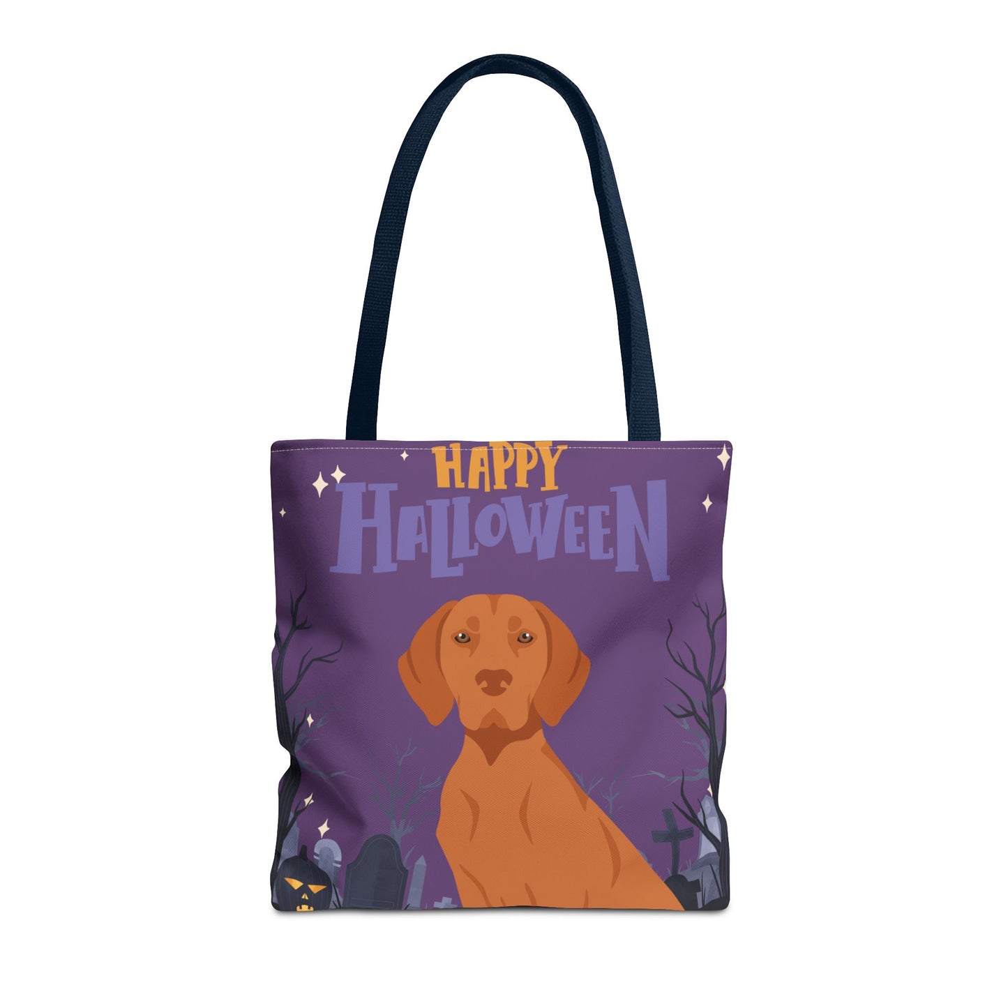 Vizsla Dog Happy Halloween Tote Bag 16x16