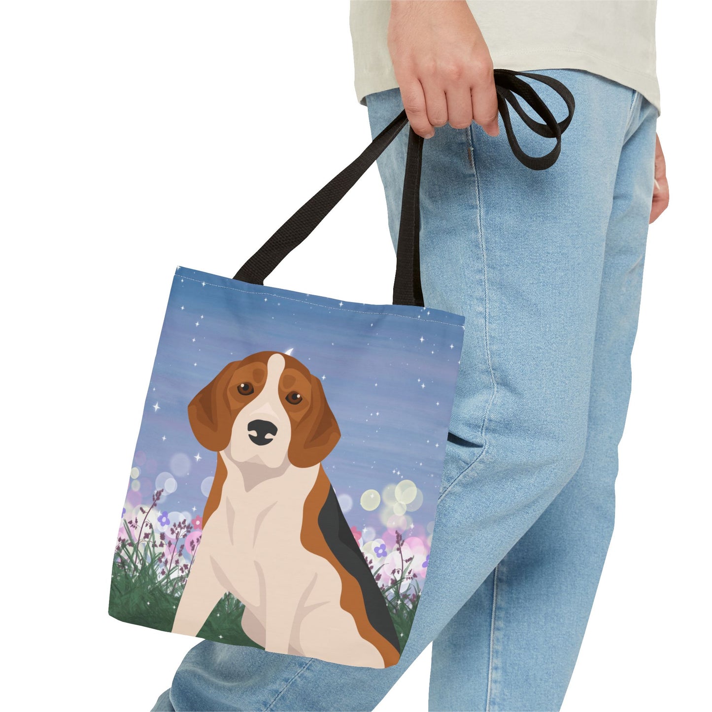 Beagle Dog Tote Bag 13x13