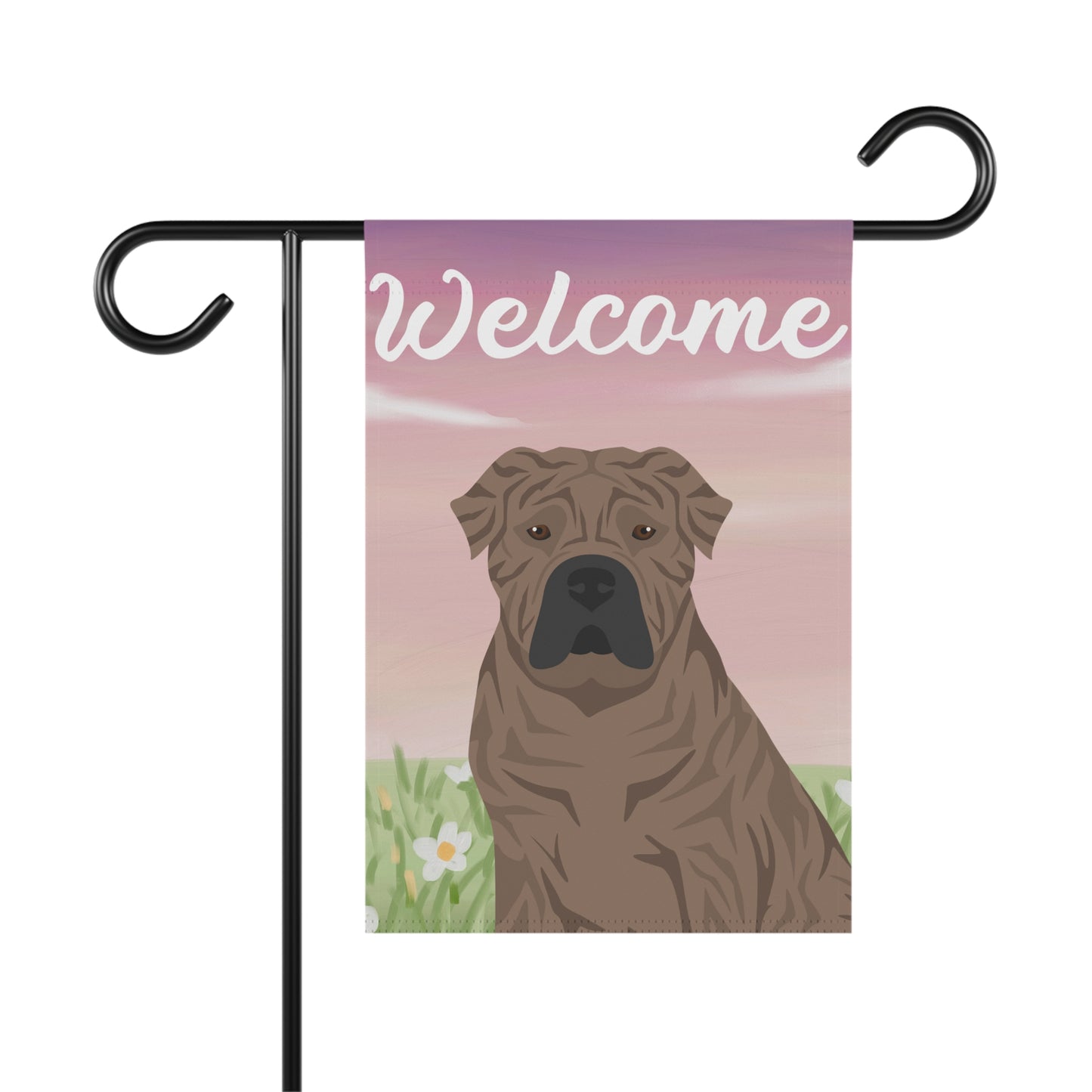 Presa Canario Dog Welcome Garden Flag