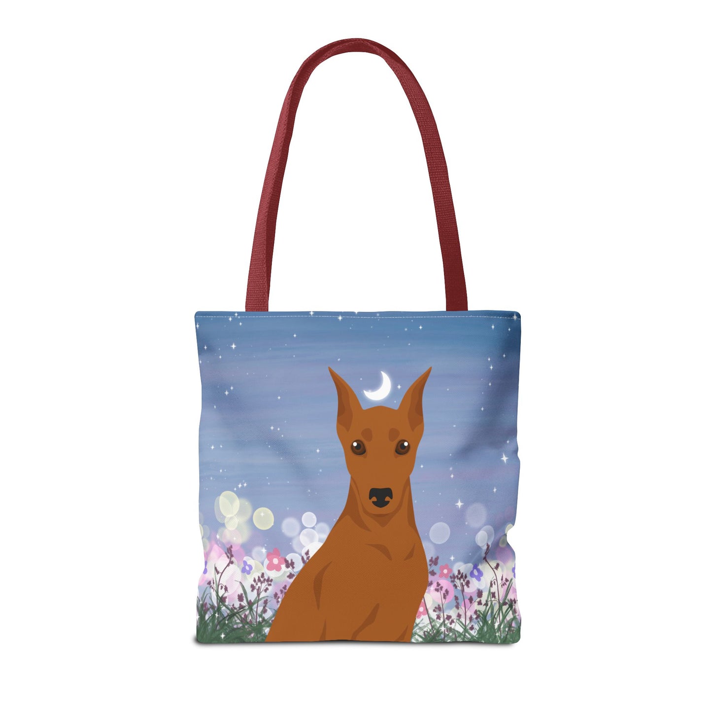 German Pinscher Dog Tote Bag 16x16
