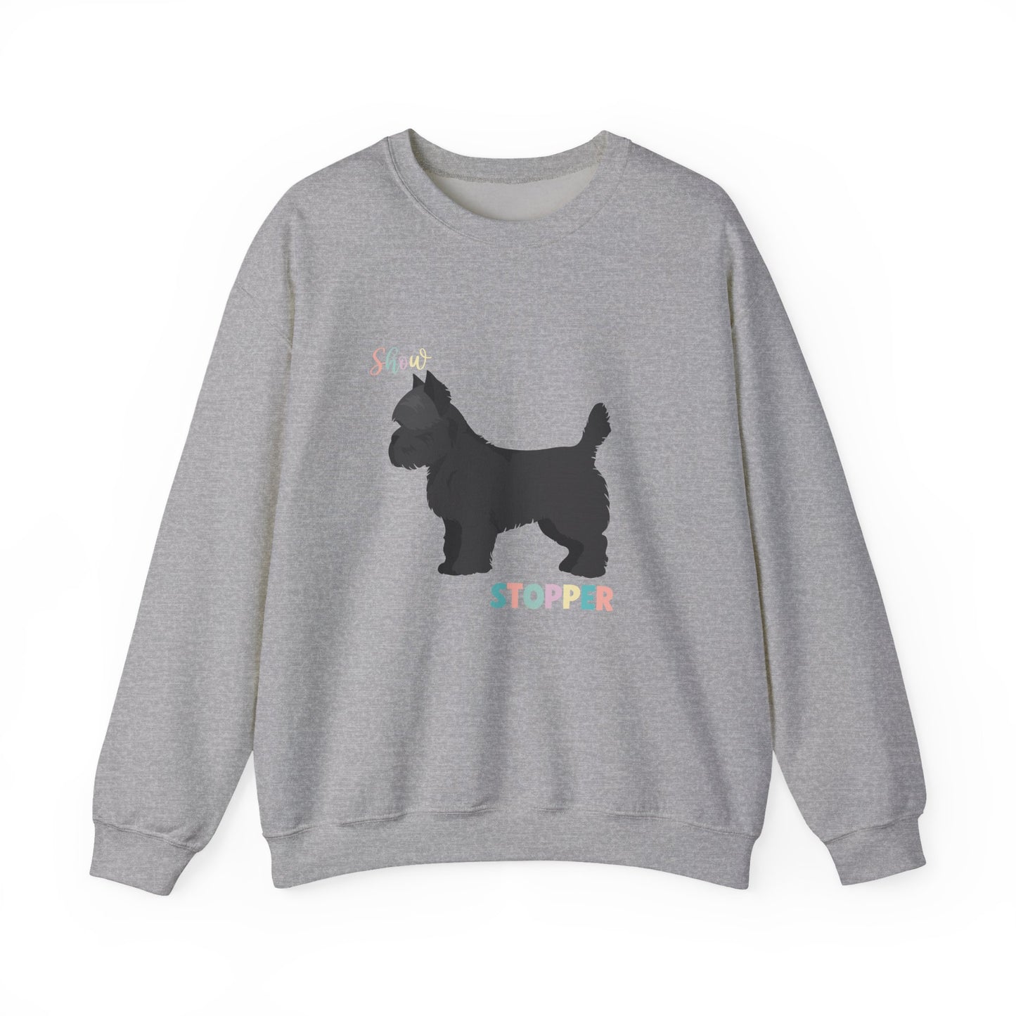 Cairn Terrier Dog Unisex Heavy Blend Crewneck Sweatshirt