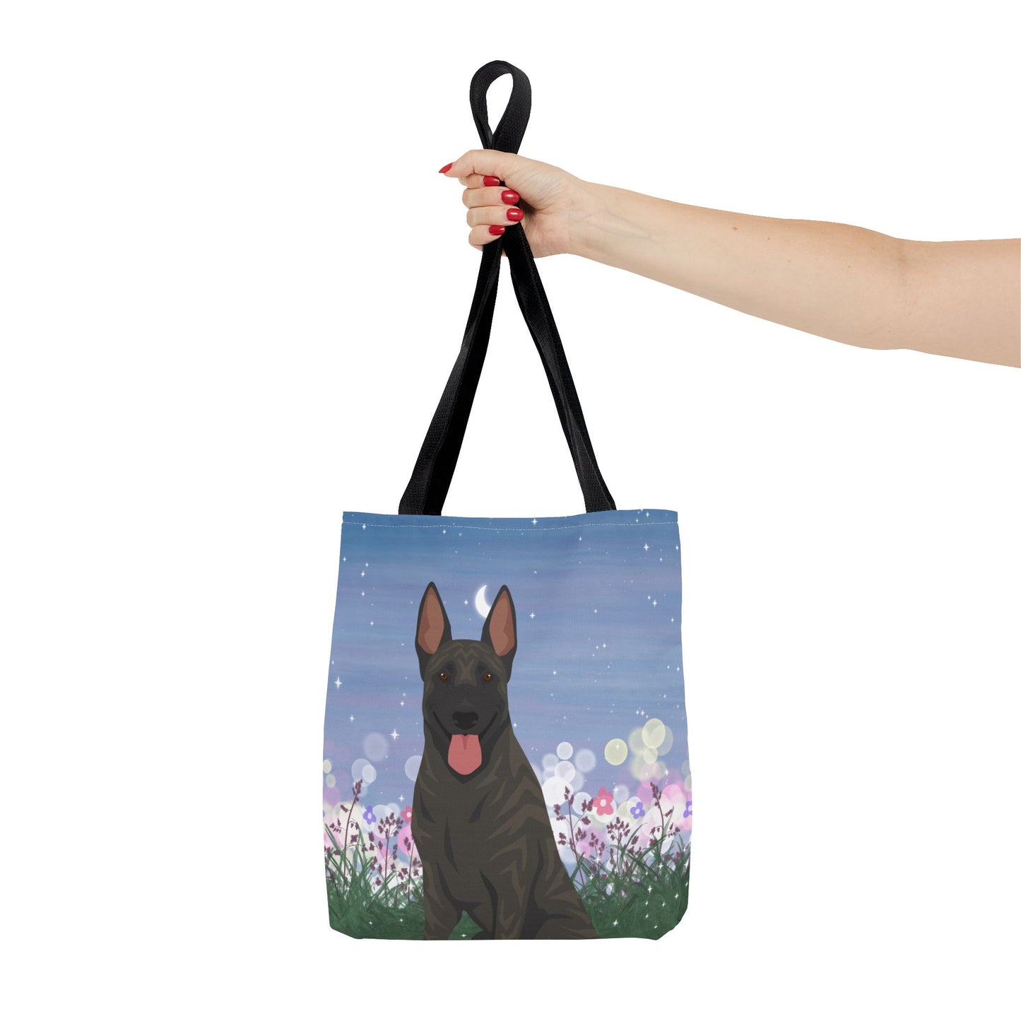 Dutch Shepherd Dog Tote Bag 13x13