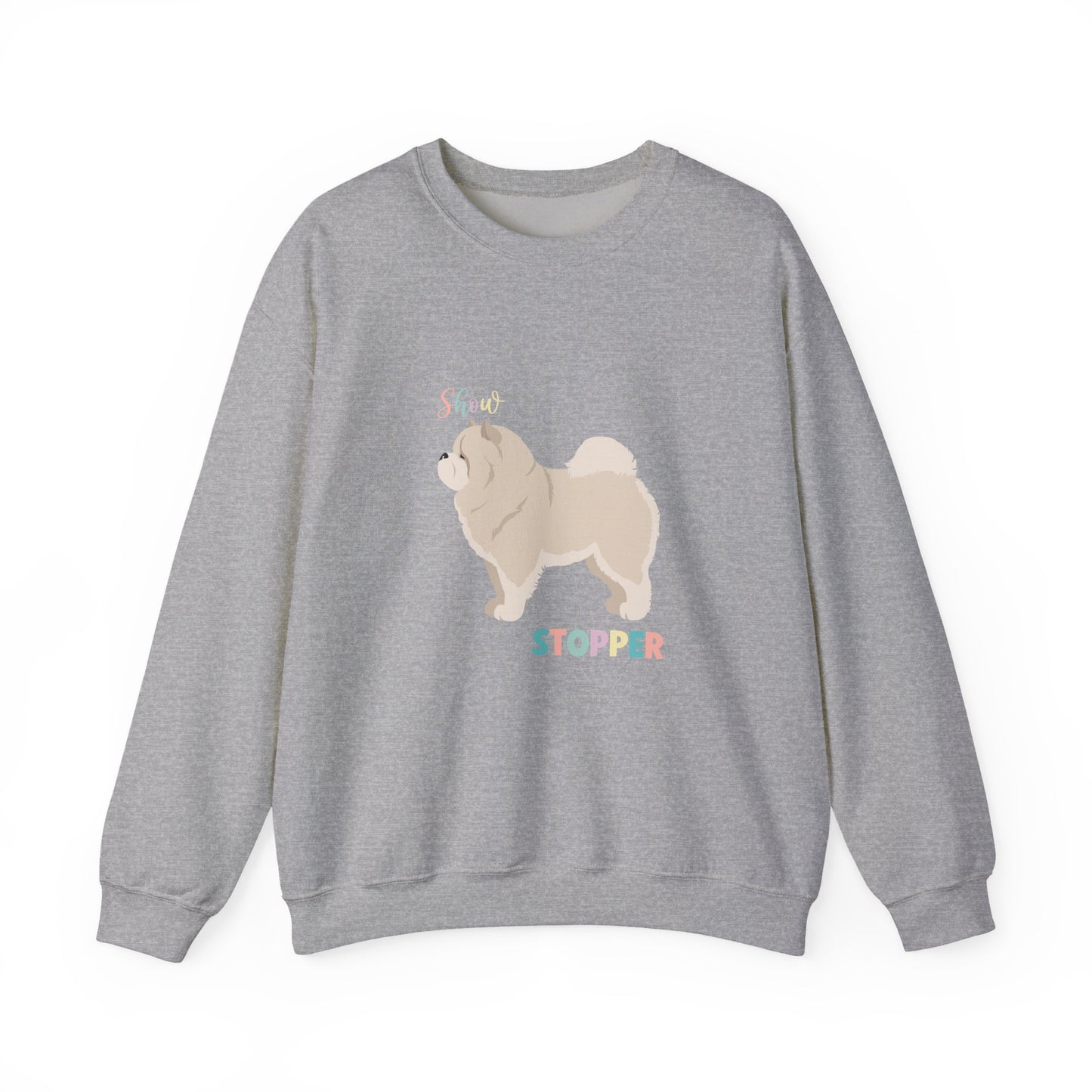 Chow Chow Dog Unisex Heavy Blend Crewneck Sweatshirt
