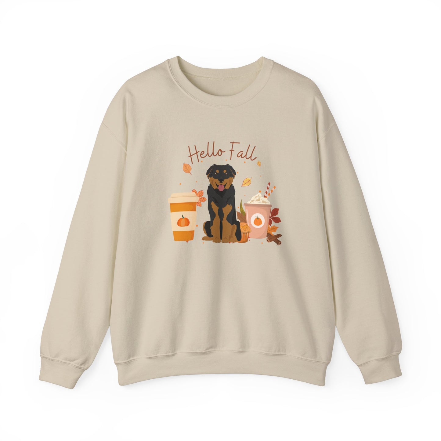 Australian Shepherd Dog Fall Halloween Unisex Heavy Blend Crewneck Sweatshirt
