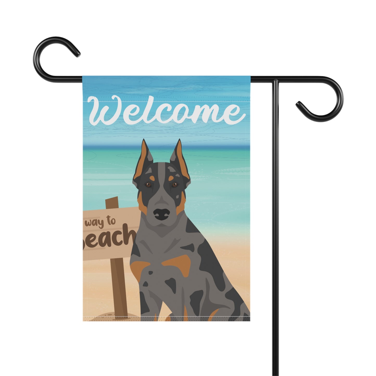 Beauceron Dog Garden Flag