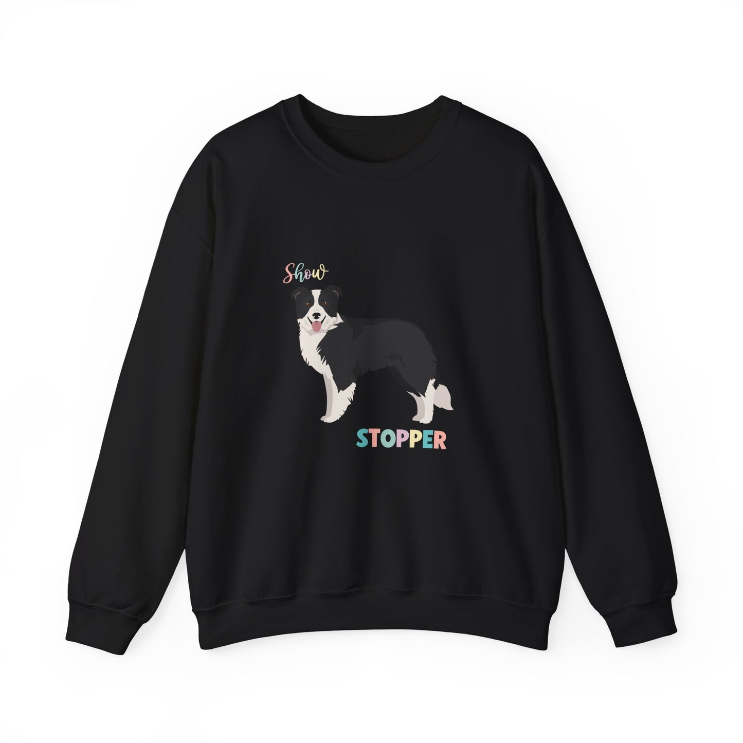 Border Collie Dog Unisex Heavy Blend Crewneck Sweatshirt