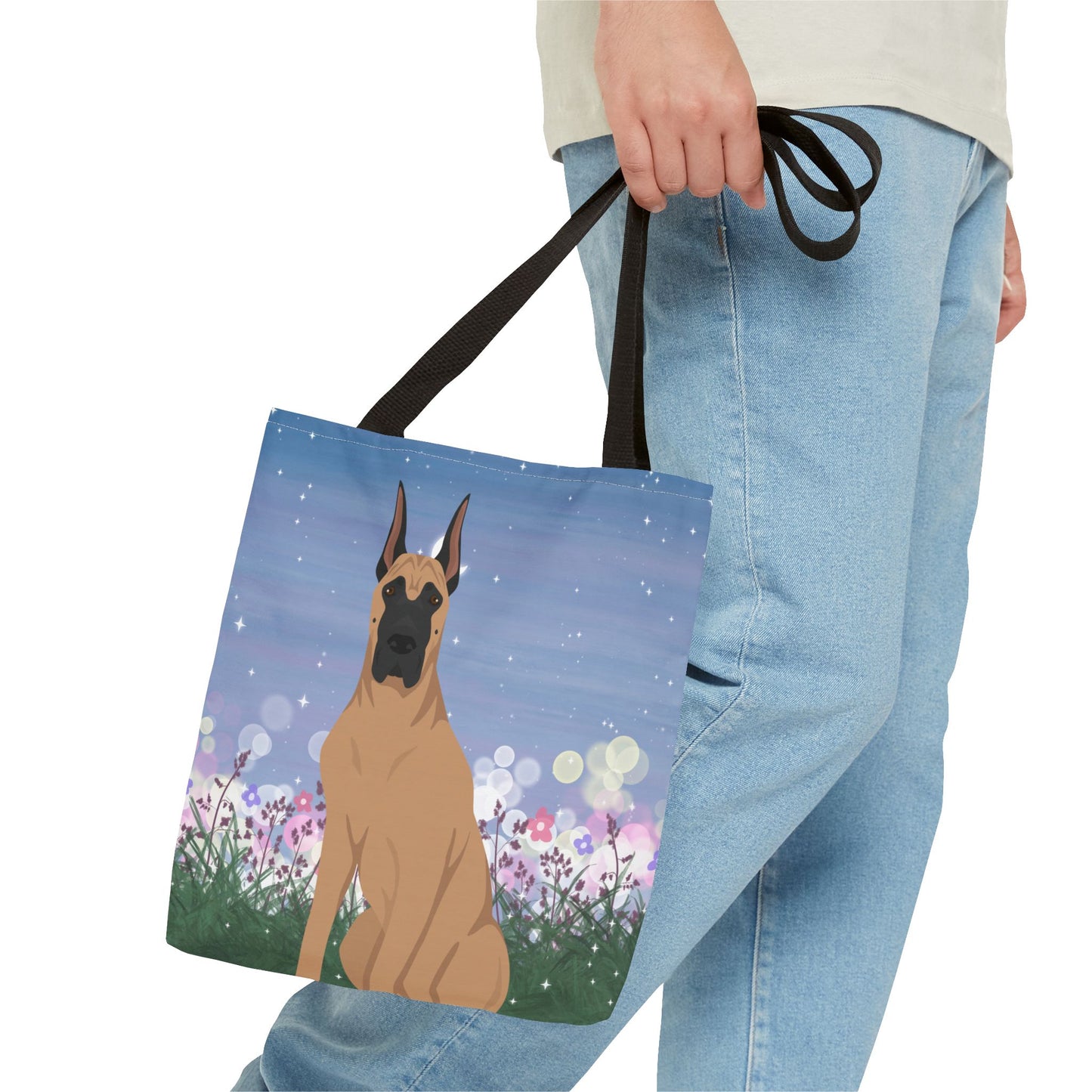 Great Dane Dog Tote Bag 13x13