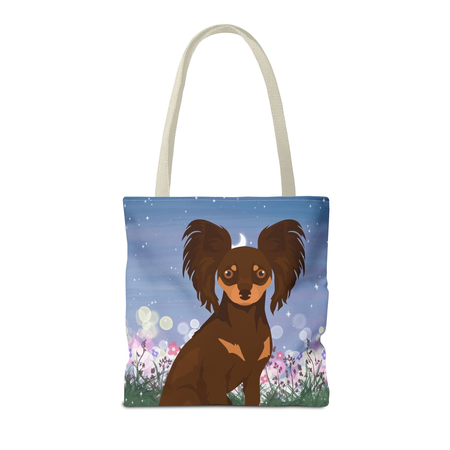 Russian Toy Terrier Dog Tote Bag 16x16