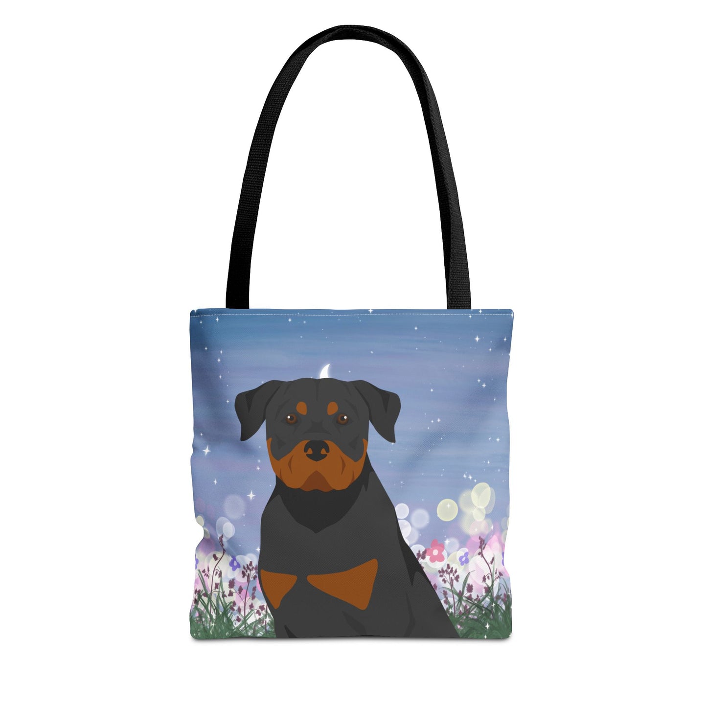 Rottweiler Dog Tote Bag 13x13