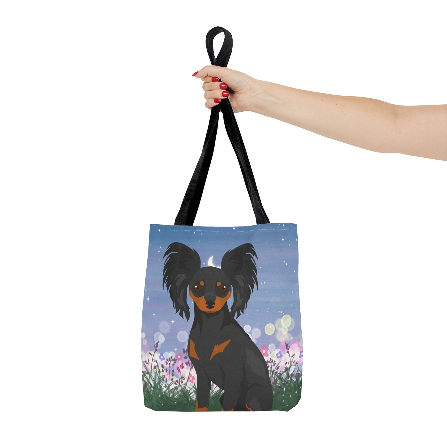 Russian Toy Dog Tote Bag 13x13