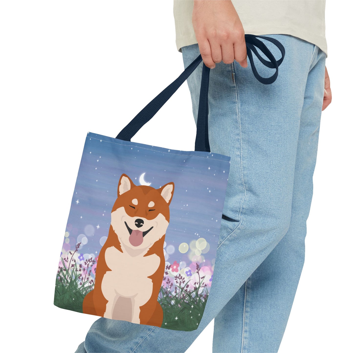 Shiba Inu Dog Tote Bag 13x13