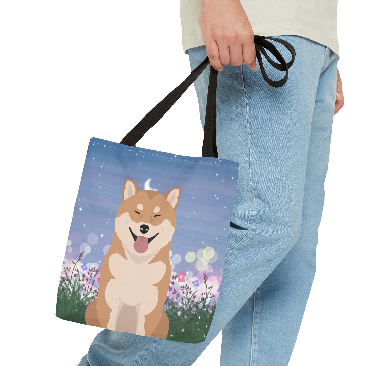 Shiba Inu Dog Tote Bag 13x13
