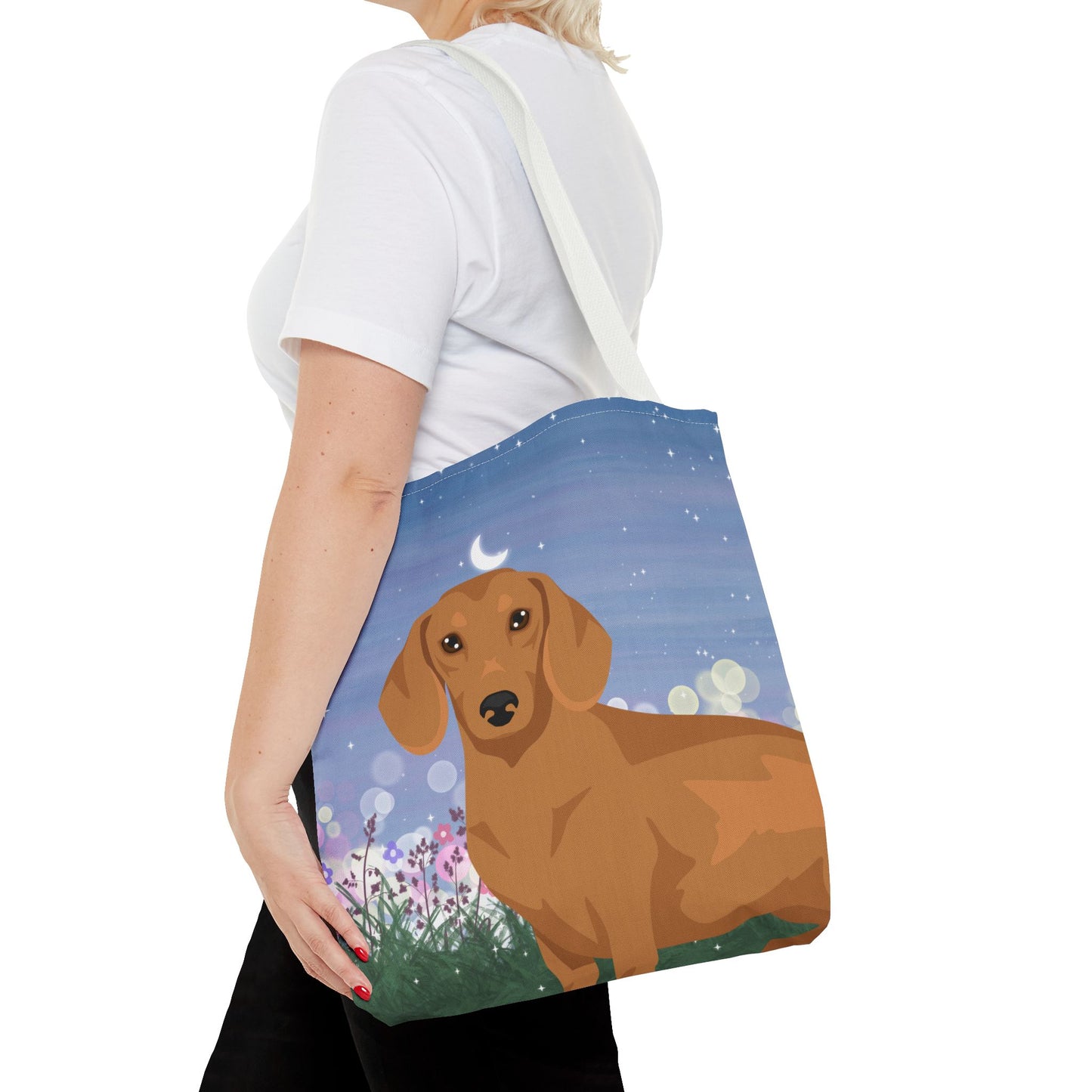 Dachshund Dog Tote Bag 16x16