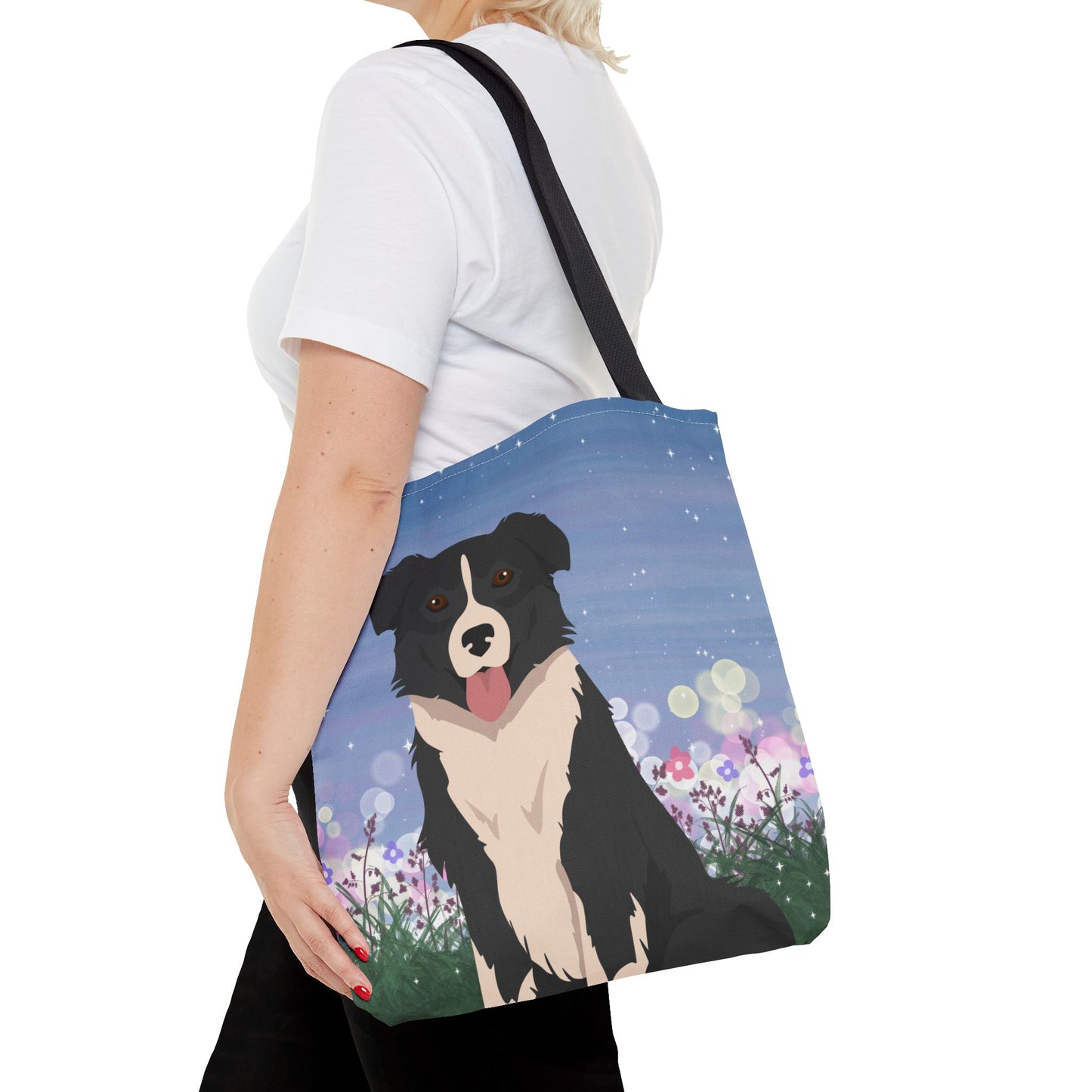 English Shepherd Dog Tote Bag 16x16
