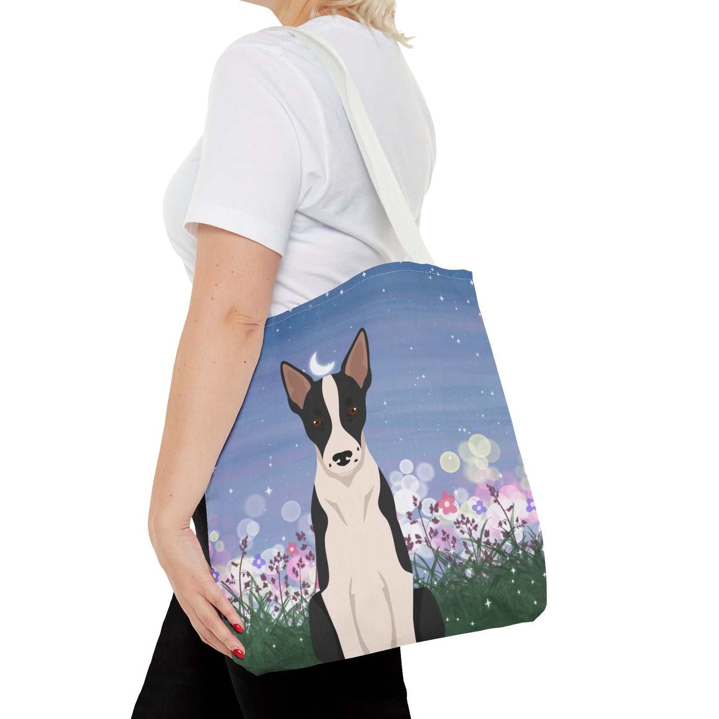 Border Collie Dog Tote Bag 16x16