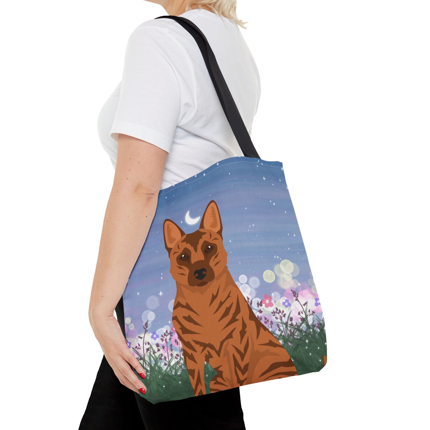 Kai Ken Dog Tote Bag 16x16