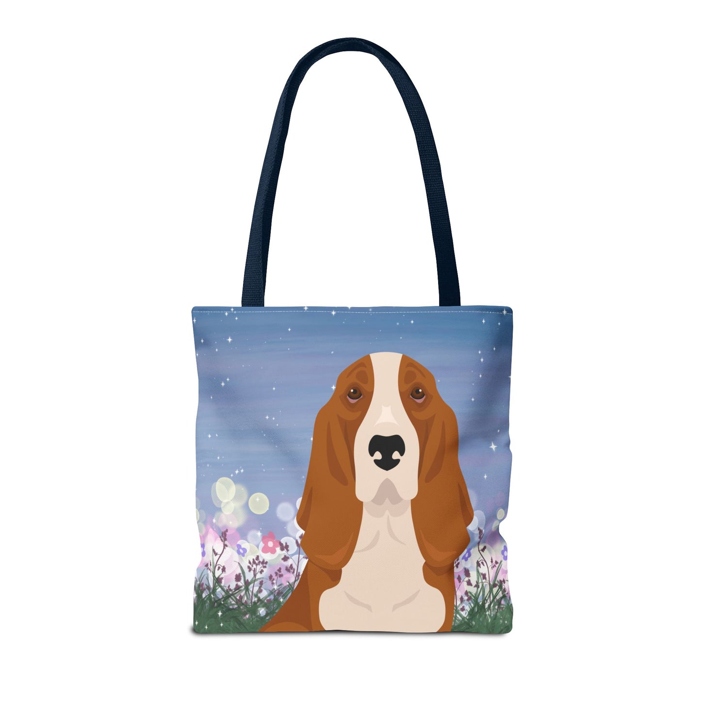 Basset Hound Dog Tote Bag 16x16
