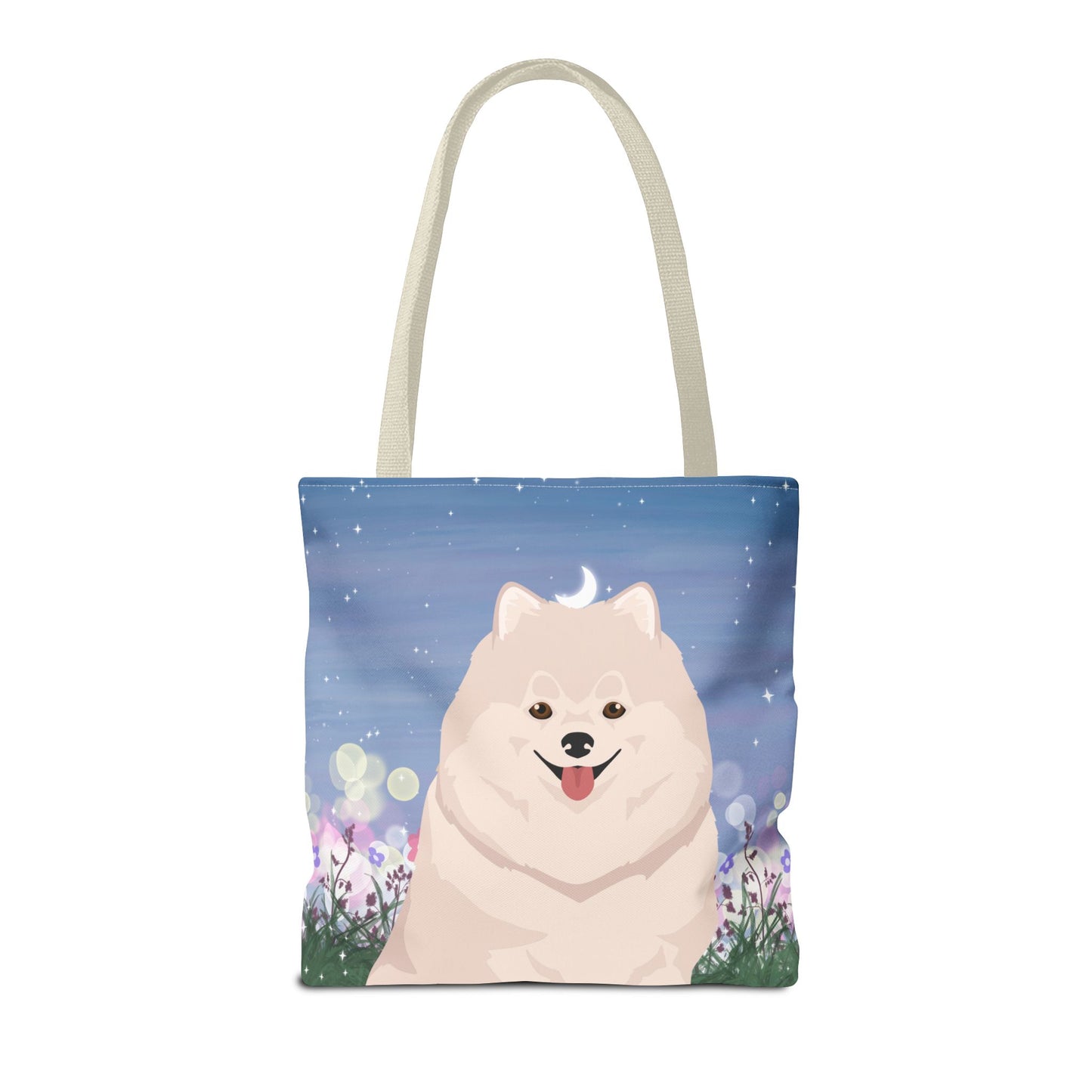Pomeranian Dog Tote Bag 16x16