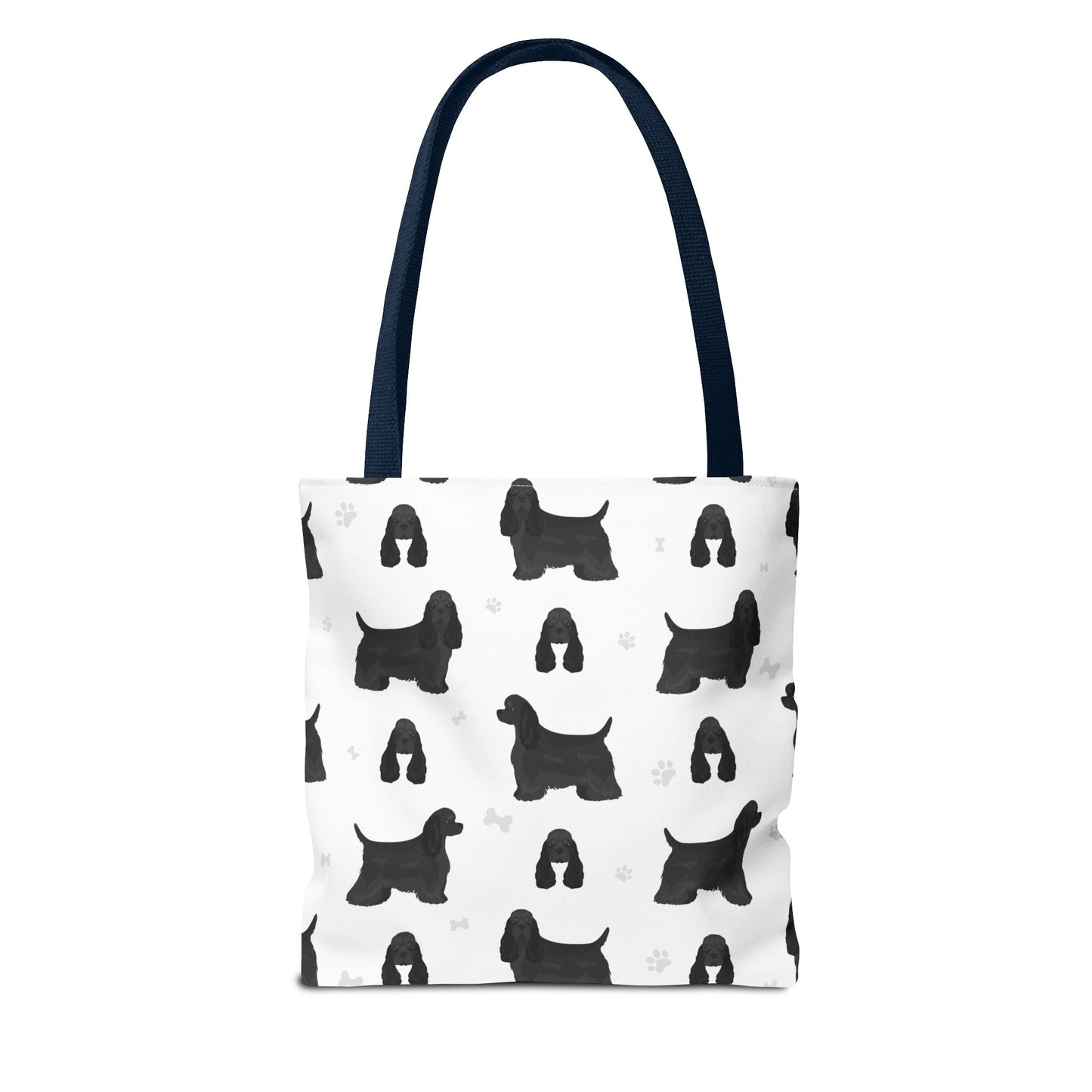 American Cocker Spaniel Dog Tote Bag, Cocker Spaniel Dog Mom Gift
