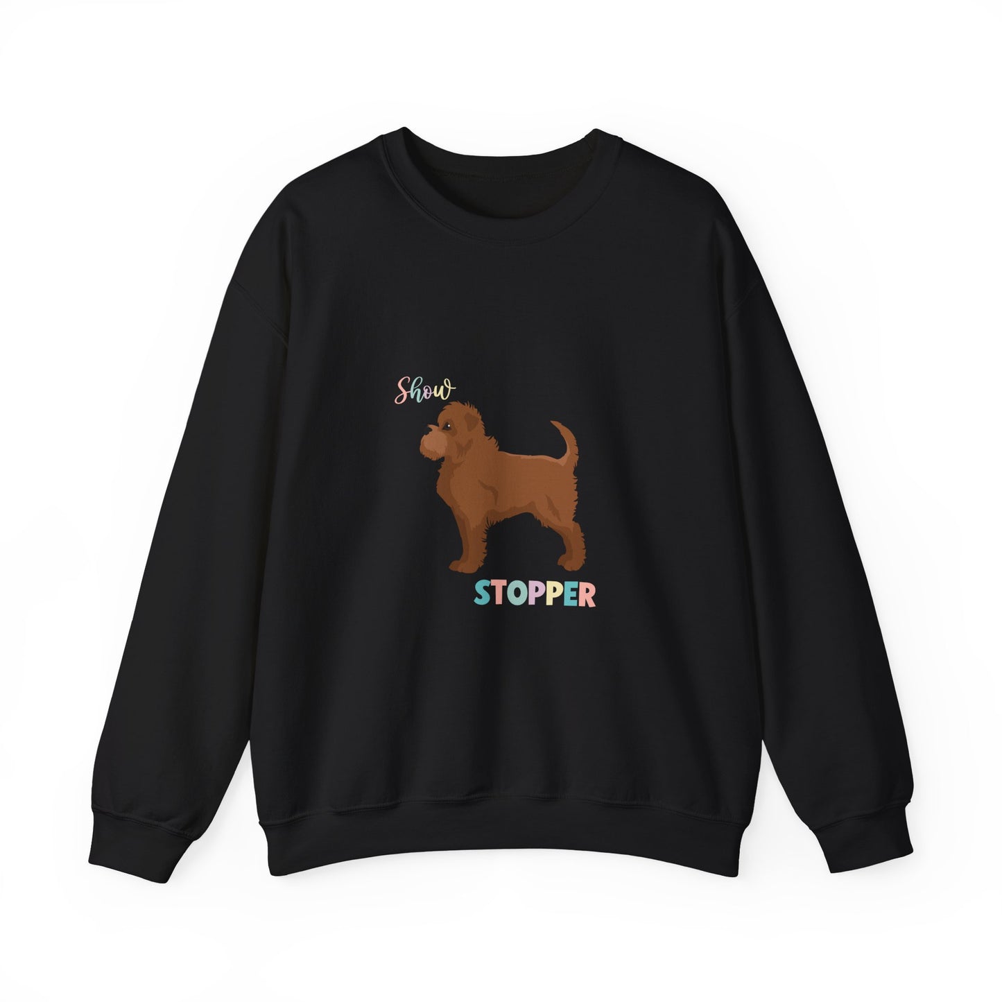 Affenpinscher Dog Unisex Heavy Blend Crewneck Sweatshirt