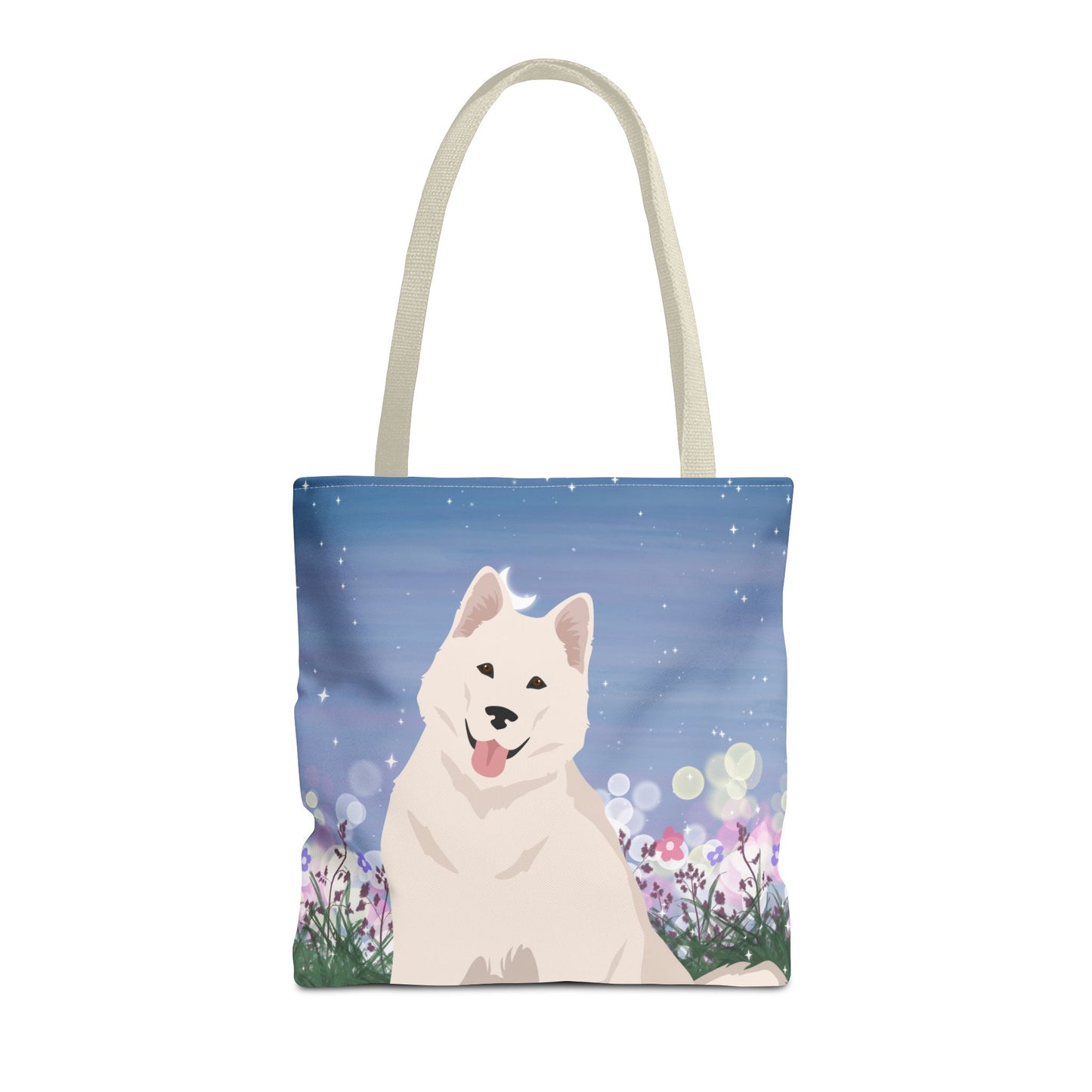 Alaskan Malamute Dog Tote Bag 16x16