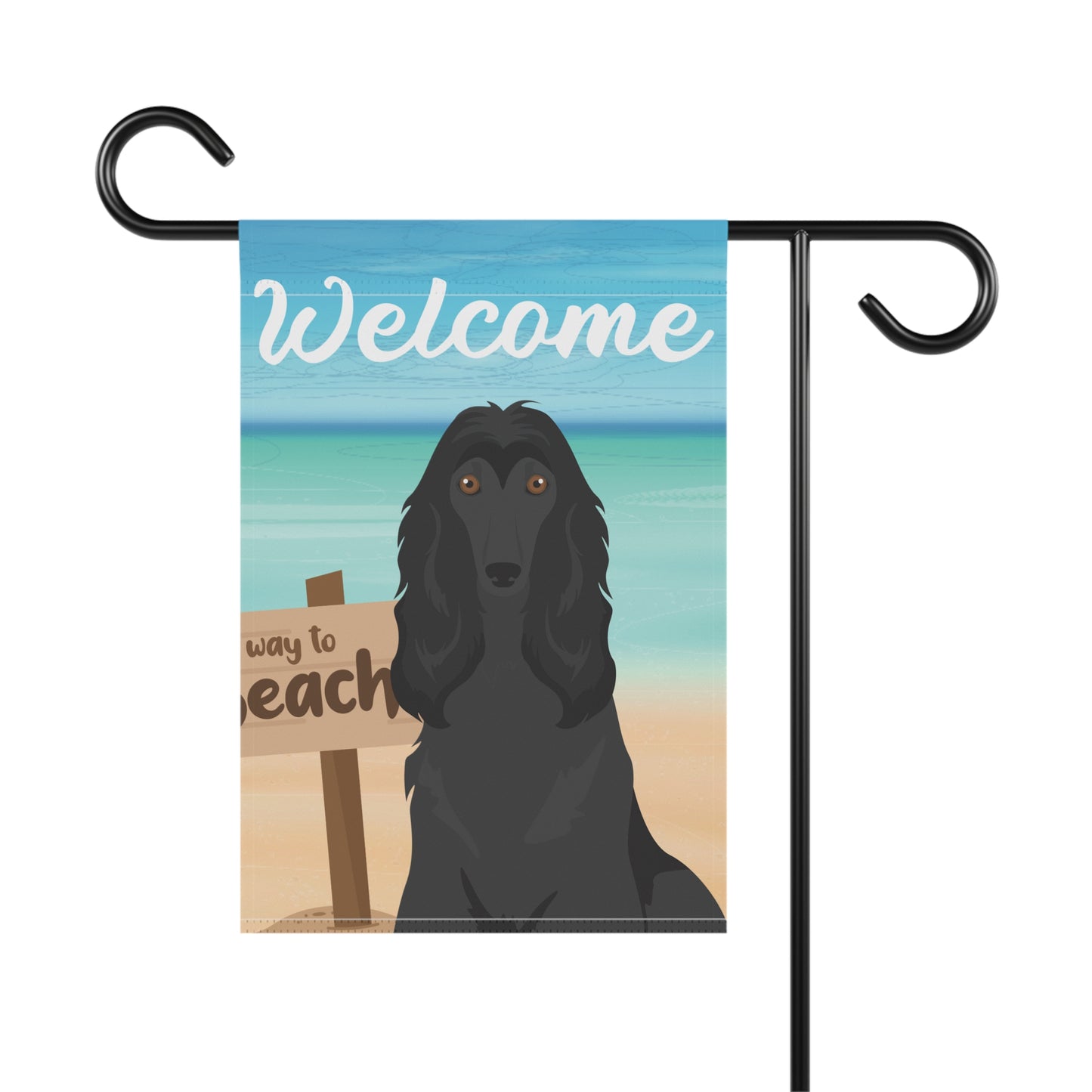 Afghan Hound Dog Garden Flag