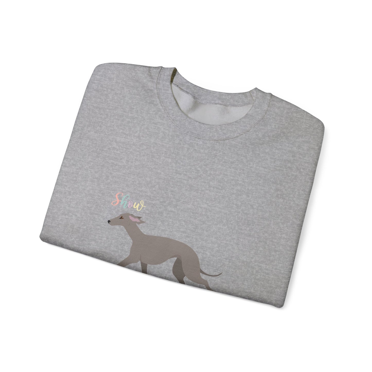 Italian Greyhound Dog Unisex Heavy Blend Crewneck Sweatshirt