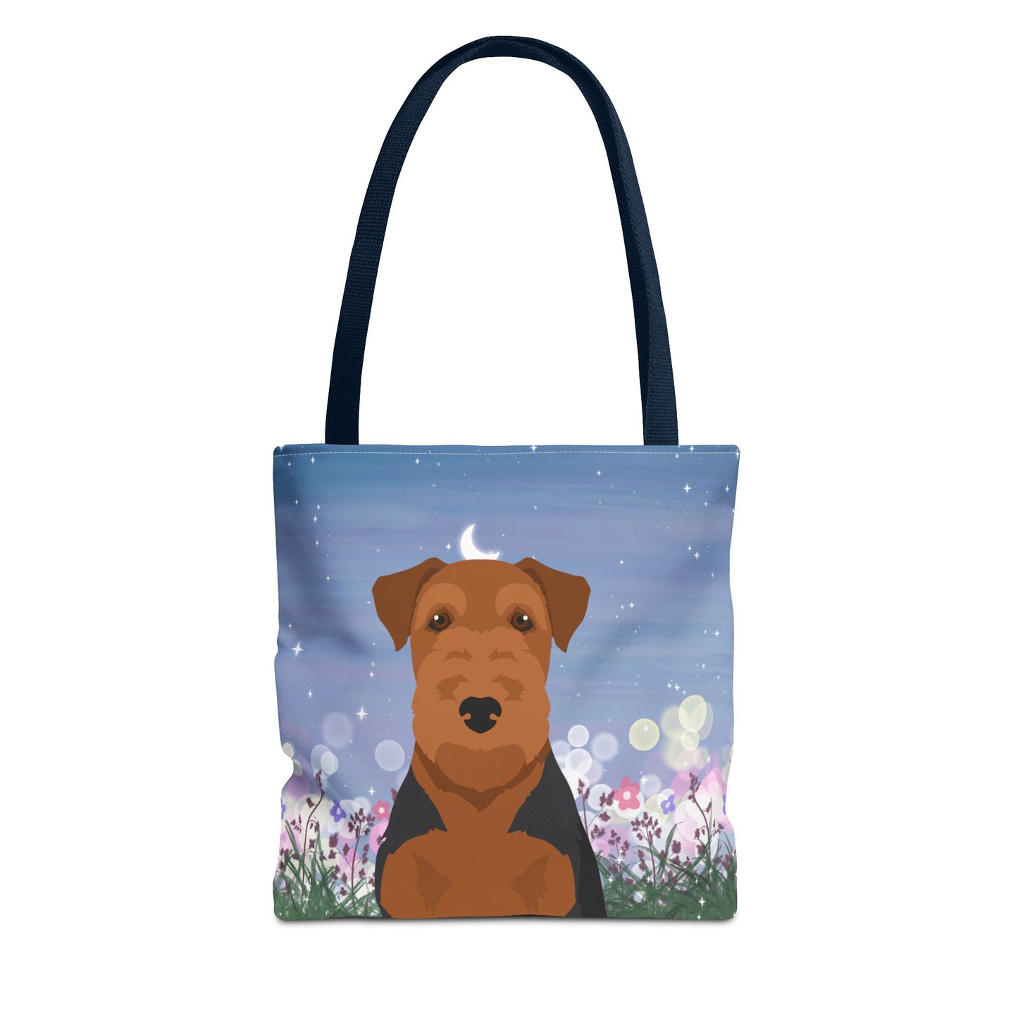 Welsh Terrier Dog Tote Bag 13x13