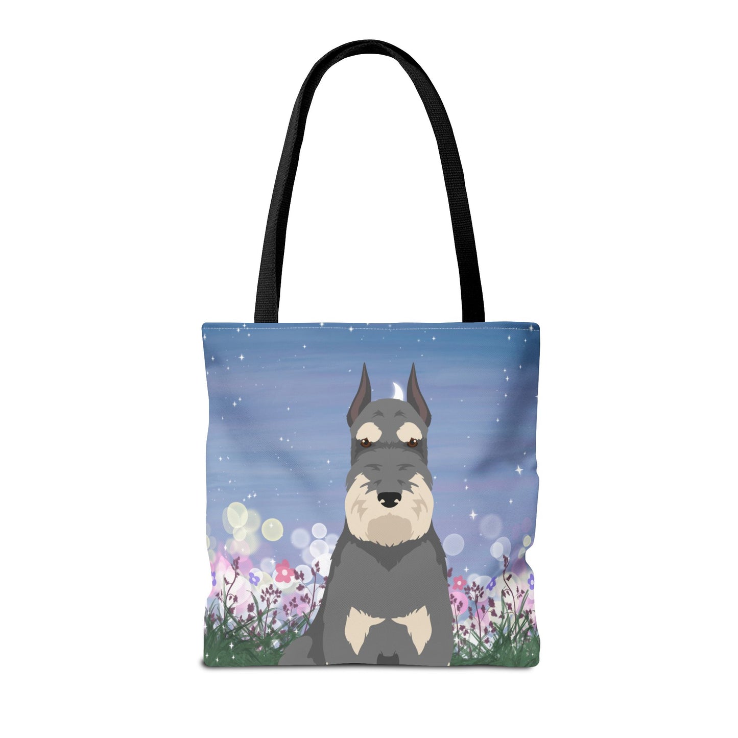 Schnauzer Dog Tote Bag 16x16