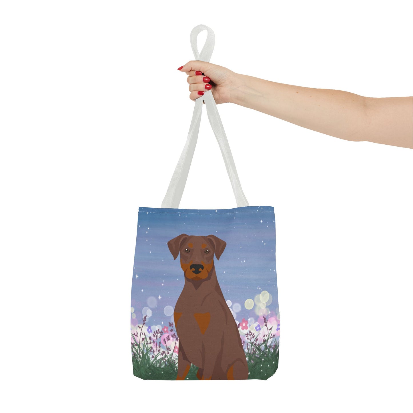 Dobermann Pinscher Dog Tote Bag 13x13