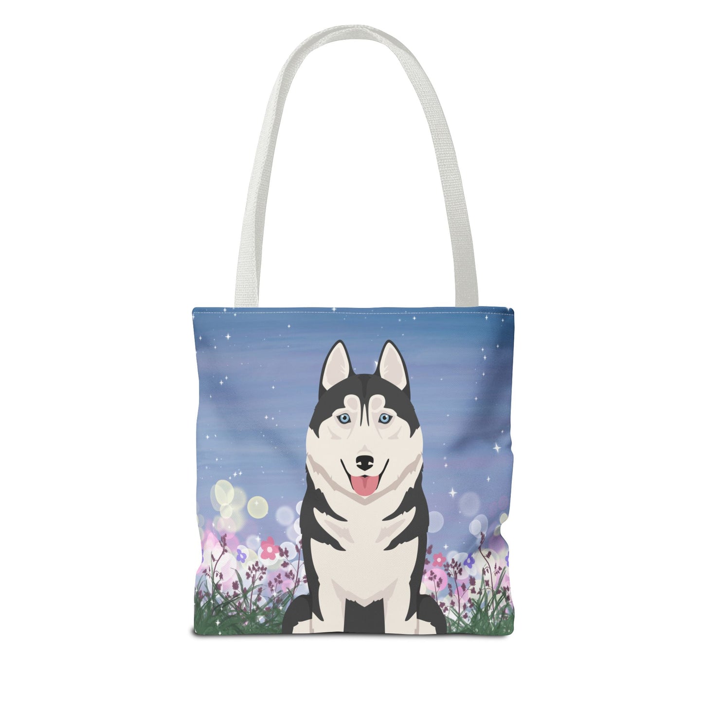Siberian Husky Dog Tote Bag 13x13