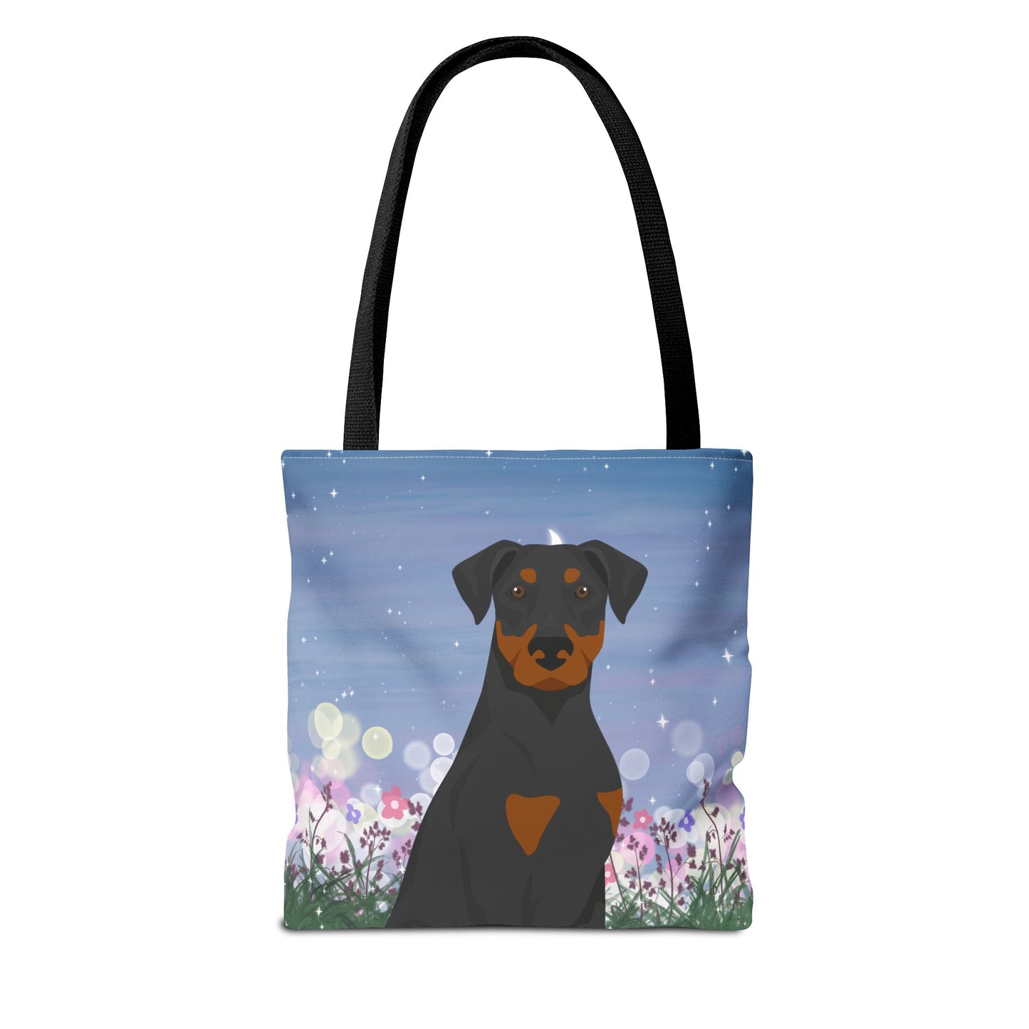 Dobermann Pinscher Dog Tote Bag 13x13