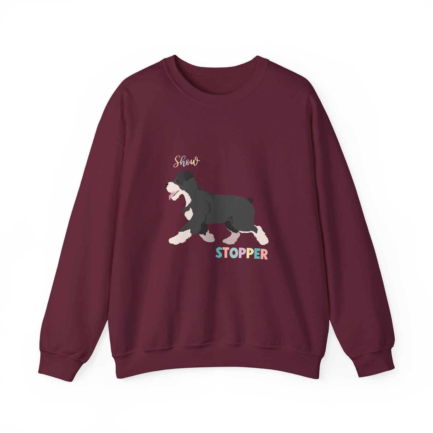 Schnauzer Dog Unisex Heavy Blend Crewneck Sweatshirt